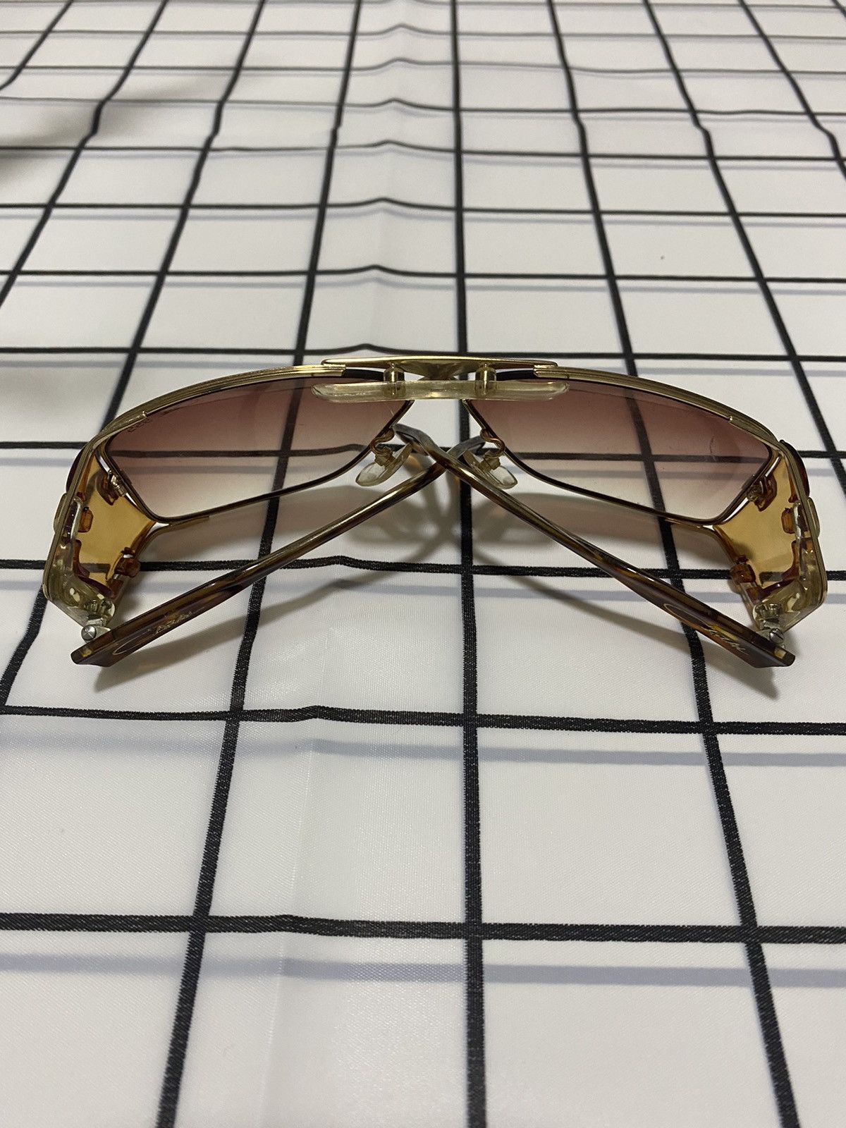 Cazal × Vintage GRAILED! Vtg NOS 955 33 Cazal Aviator Sunglasses Size ONE SIZE - 7 Thumbnail