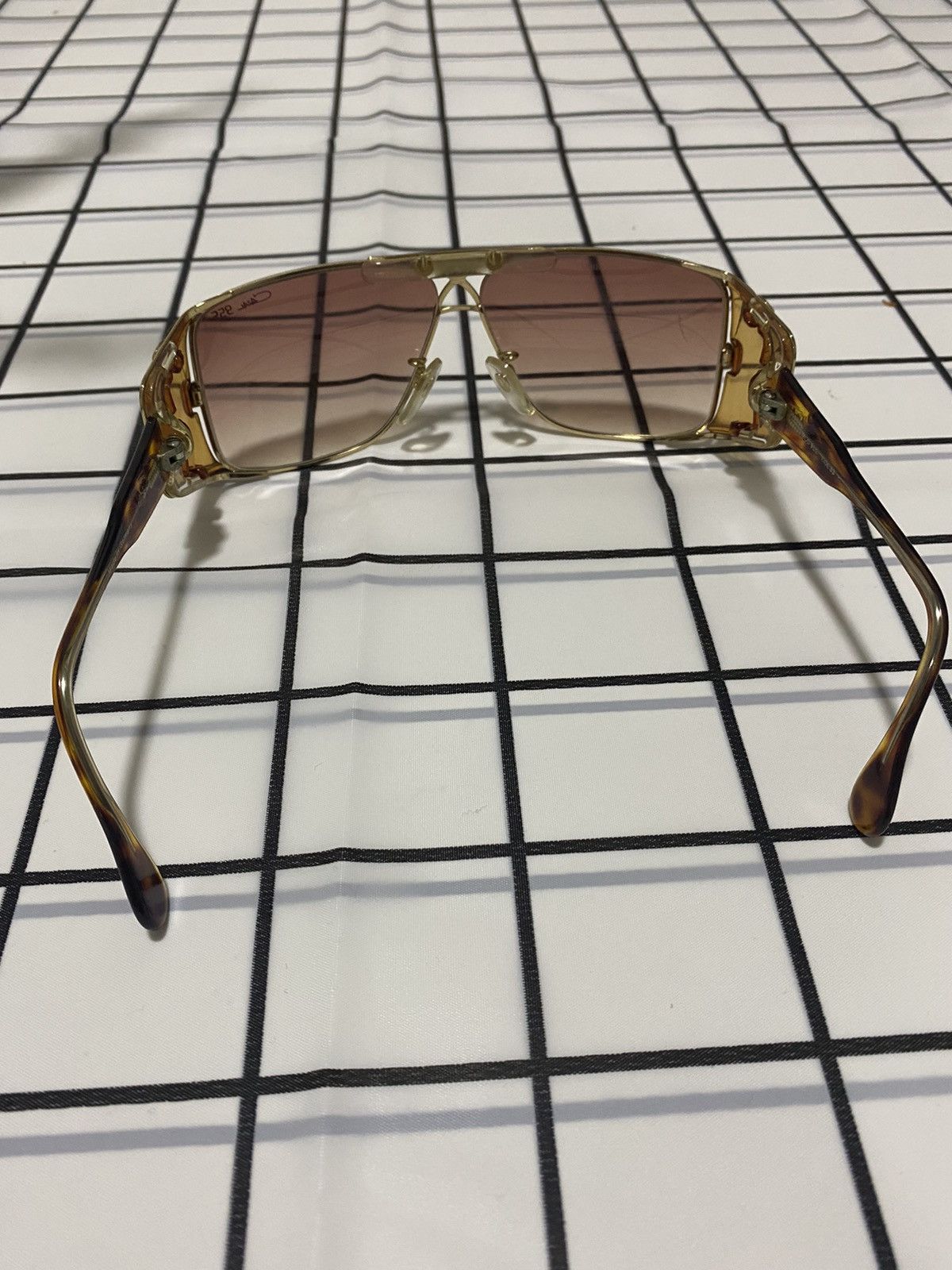 Cazal × Vintage GRAILED! Vtg NOS 955 33 Cazal Aviator Sunglasses Size ONE SIZE - 3 Thumbnail