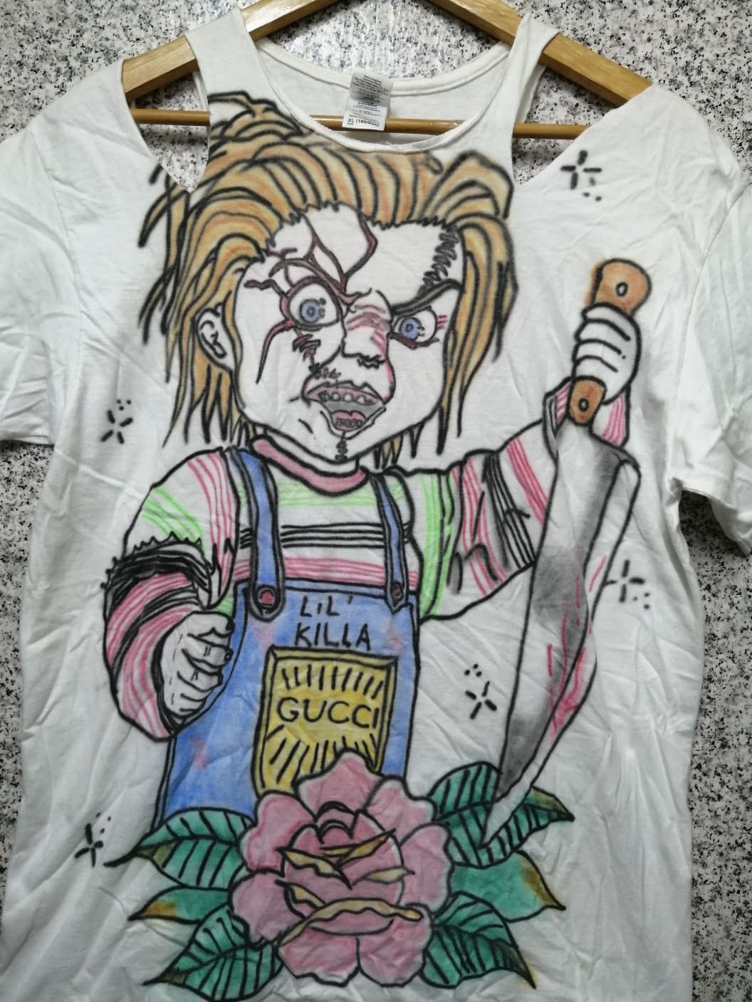 Expert Horror × Vintage Chucky tee Size US XL / EU 56 / 4 - 3 Thumbnail