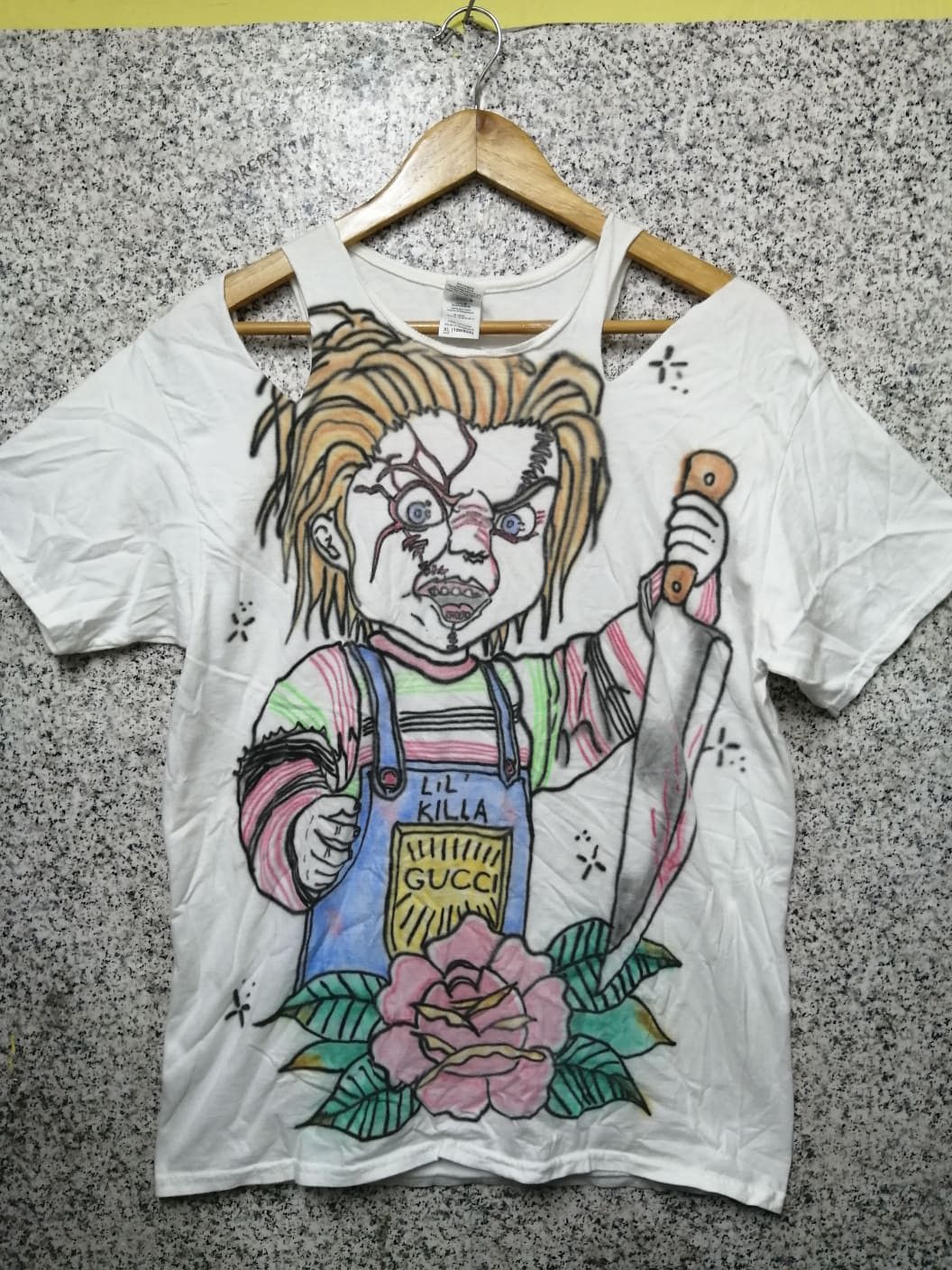 Expert Horror × Vintage Chucky tee Size US XL / EU 56 / 4 - 1 Thumbnail