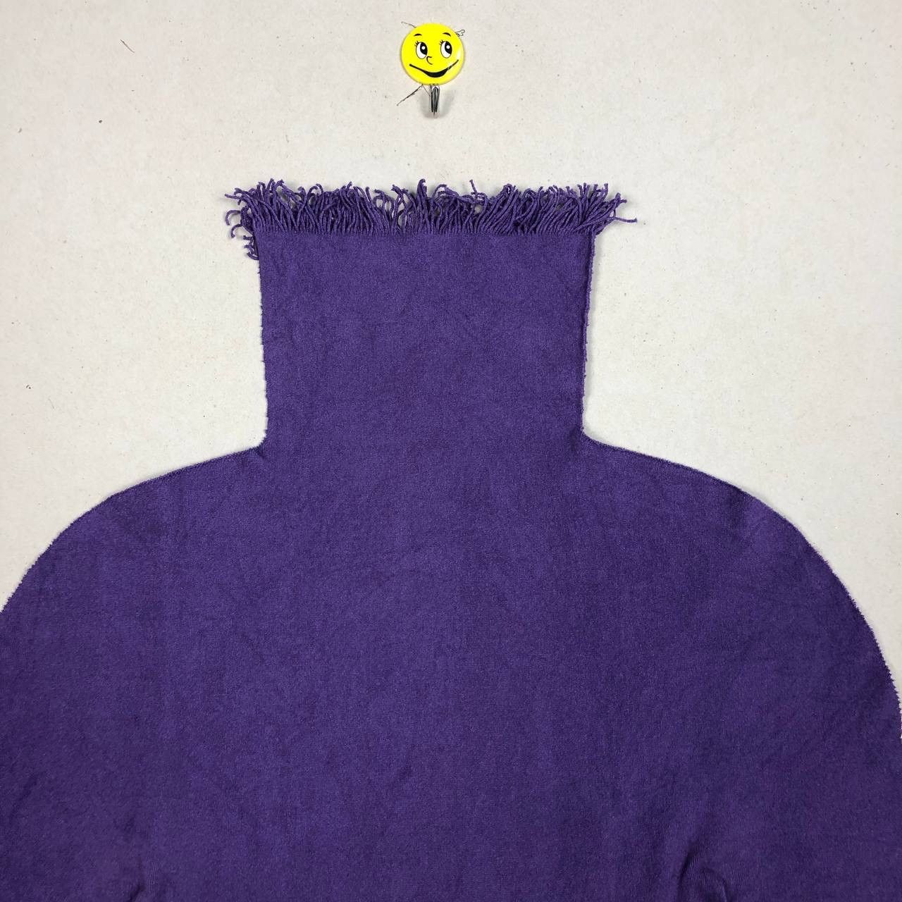 Issey Miyake Issey Miyake A-POC Vintage Fringe Turtleneck Top Purple M Size M / US 6-8 / IT 42-44 - 4 Thumbnail