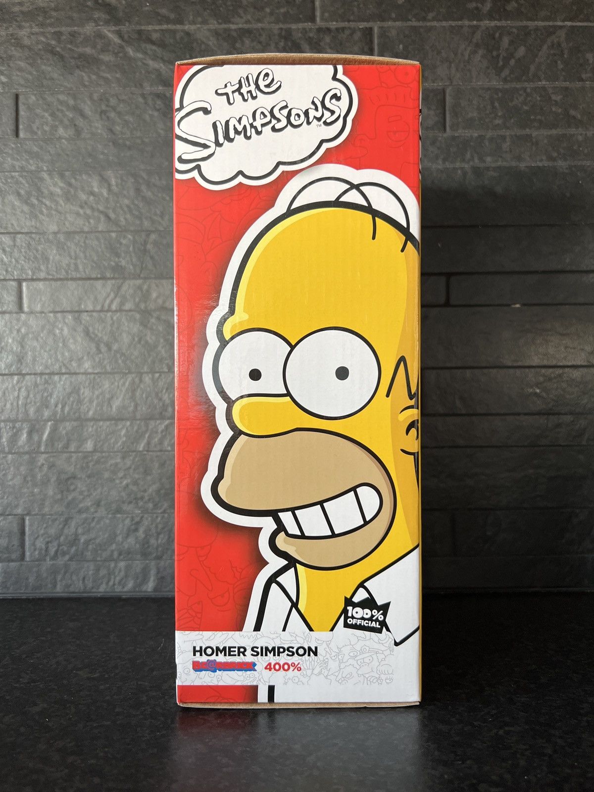 Medicom Toy Homer sipmpson medicom Bearbrick 400% Size ONE SIZE - 2 Thumbnail