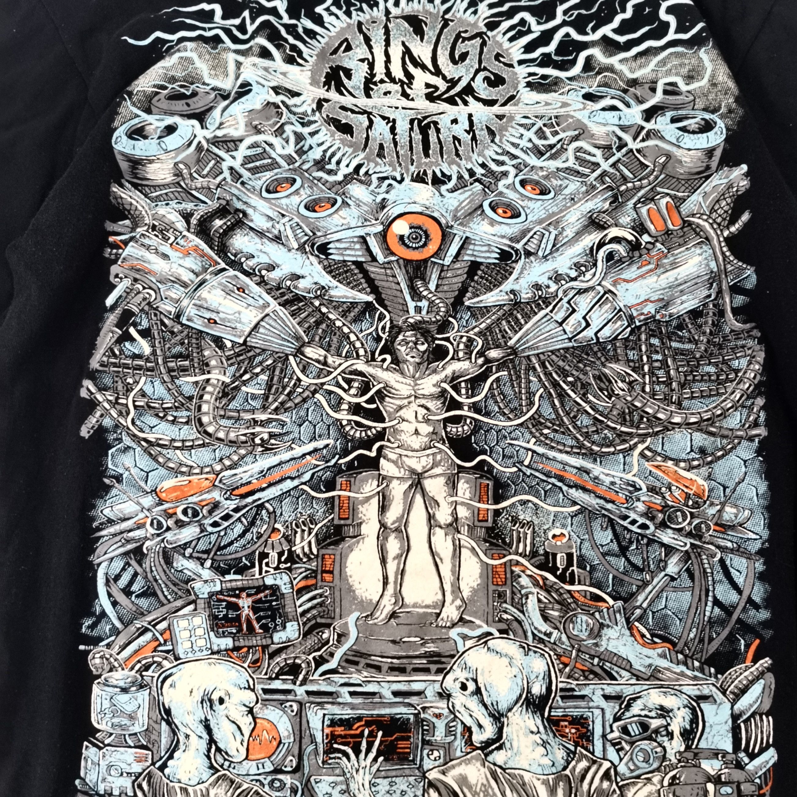 Band Tee Ring of Saturn Nice Big Print Design