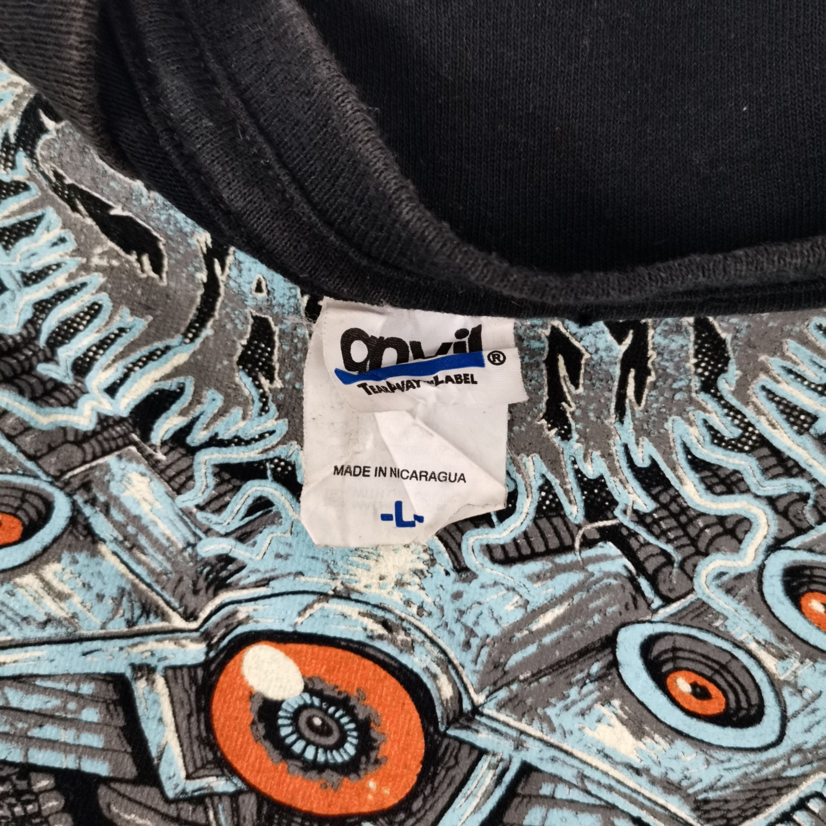 Band Tee Ring of Saturn Nice Big Print Design