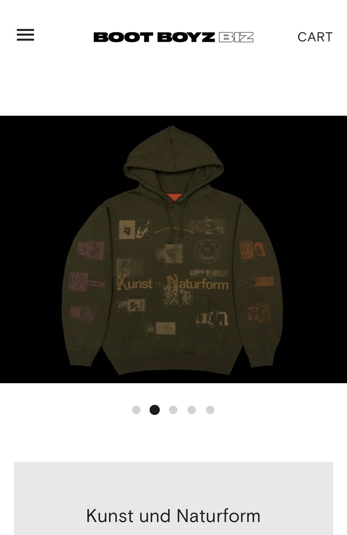 レア　boot boyz biz hoodie Boot Boyz Biz Kunst und Naturform Hoodie | Grailed