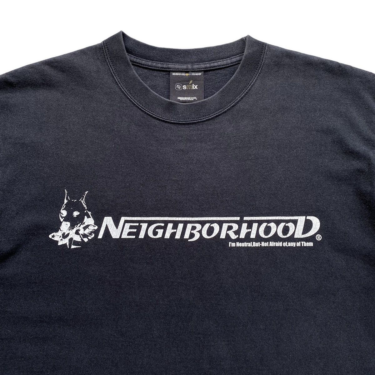Japanese Brand Neighborhood Diablo Design 2003 Spellout T-Shirt Size US M / EU 48-50 / 2 - 2 Thumbnail