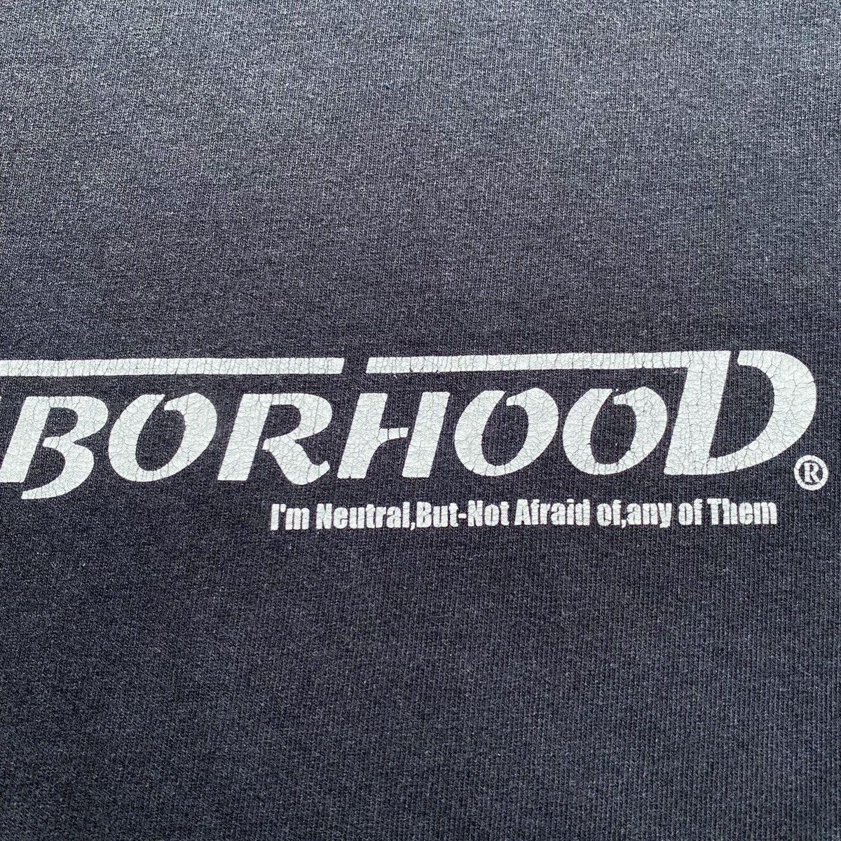 Japanese Brand Neighborhood Diablo Design 2003 Spellout T-Shirt Size US M / EU 48-50 / 2 - 4 Thumbnail