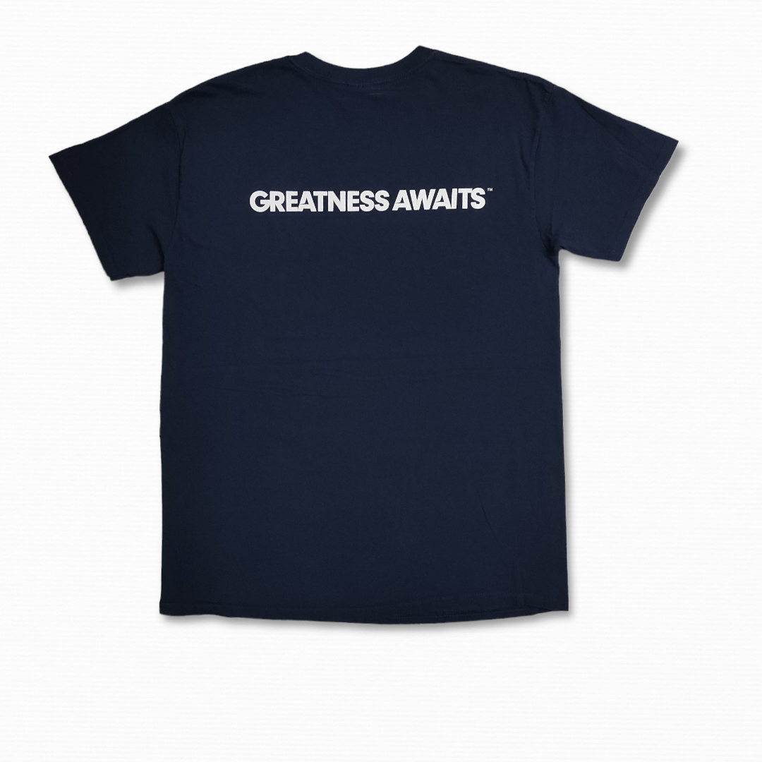 Playstation Rare Y2K PS4 GREATNESS AWAITS PROMO TEE Size US M / EU 48-50 / 2 - 2 Thumbnail