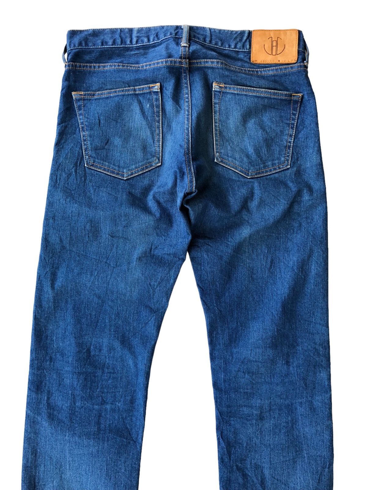 Indigo GRAIL🔥Japan Blue Jeans Indigo Regular Cut Crafted Denim Size US 31 - 6 Thumbnail