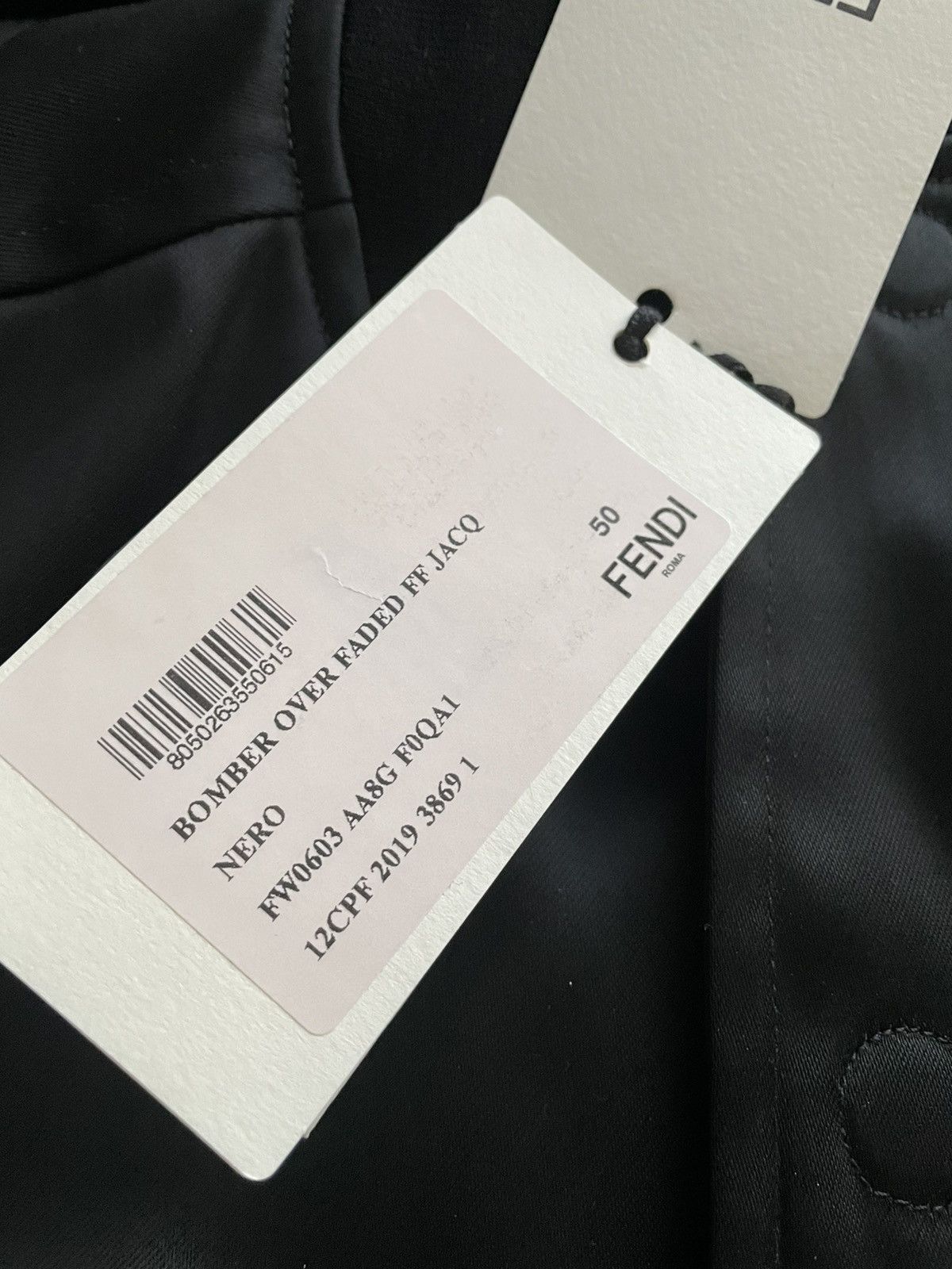 Fendi $3K Value Fendi FF Monogram Bomber Jacket Super Runway Size US L / EU 52-54 / 3 - 6 Thumbnail