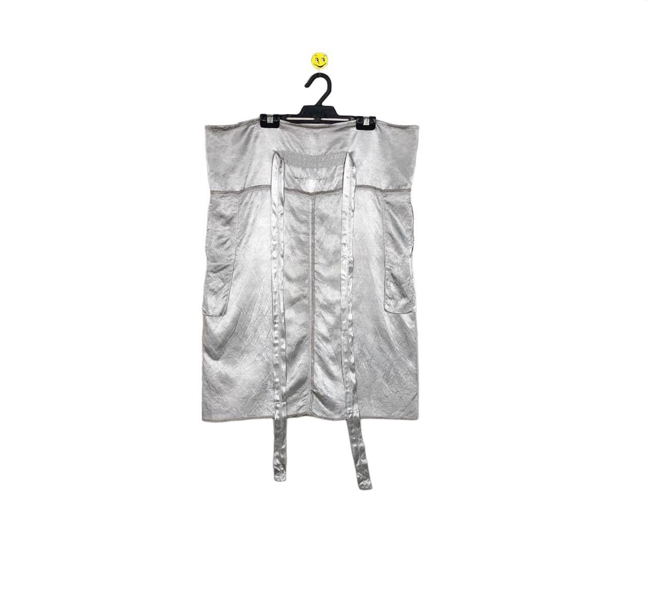 Maison Margiela MM6 Maison Margiela Satin Sleeve Tie Wrap Skirt Size 28" / US 6 / IT 42 - 3 Thumbnail