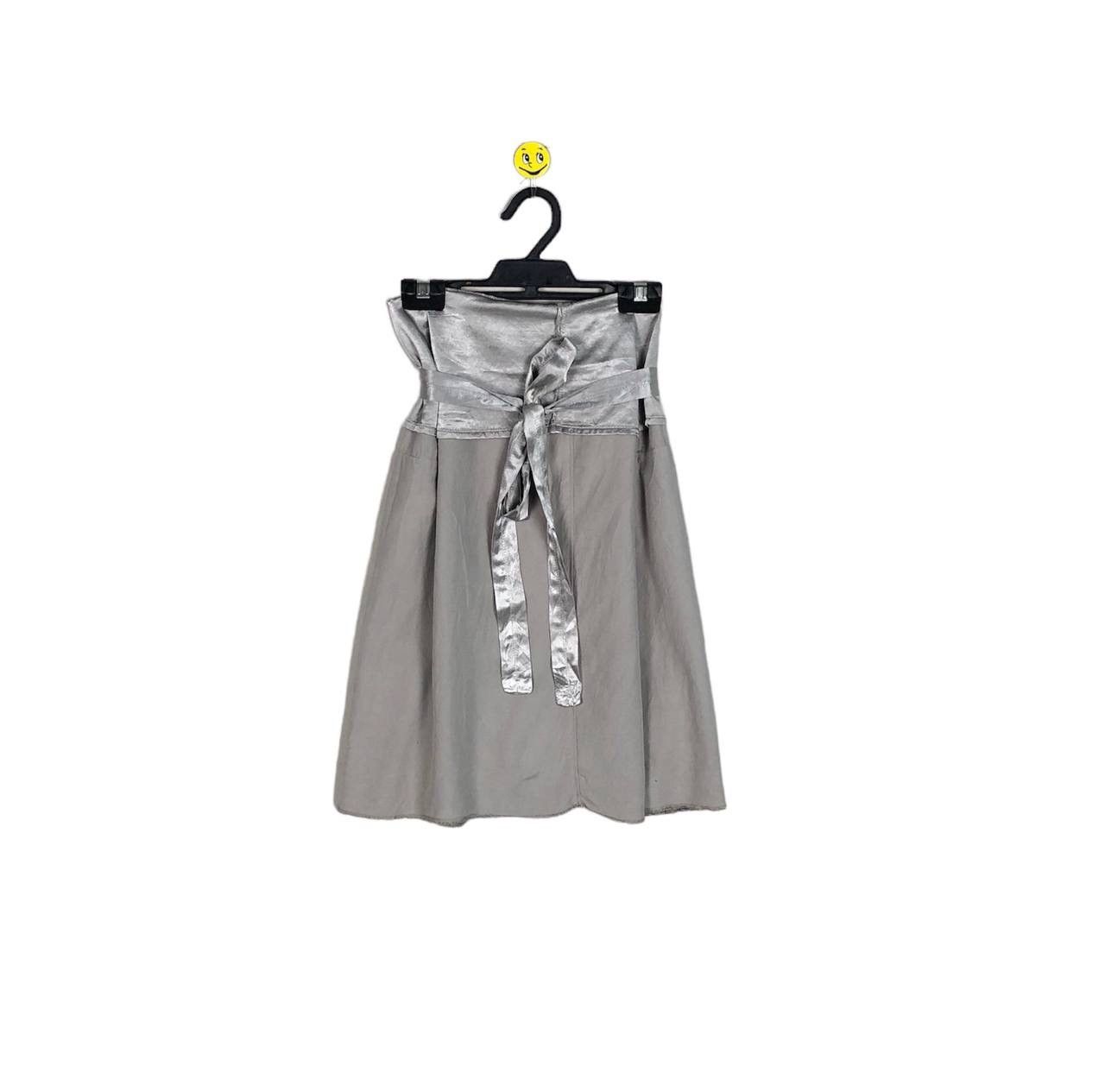 Maison Margiela MM6 Maison Margiela Satin Sleeve Tie Wrap Skirt Size 28" / US 6 / IT 42 - 1 Thumbnail