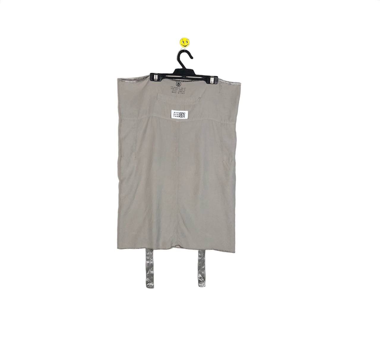 Maison Margiela MM6 Maison Margiela Satin Sleeve Tie Wrap Skirt Size 28" / US 6 / IT 42 - 4 Thumbnail