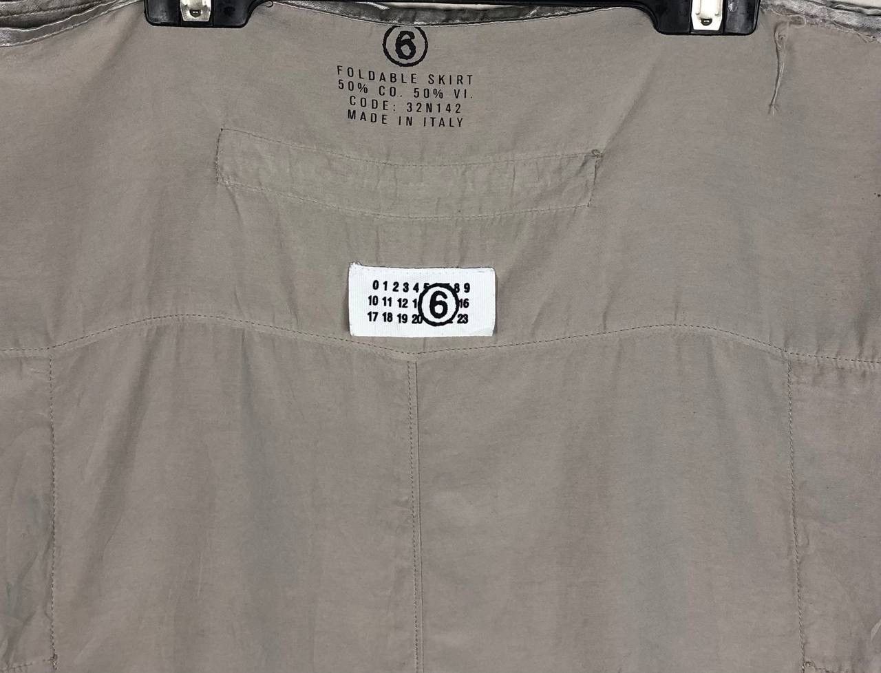 Maison Margiela MM6 Maison Margiela Satin Sleeve Tie Wrap Skirt Size 28" / US 6 / IT 42 - 7 Thumbnail