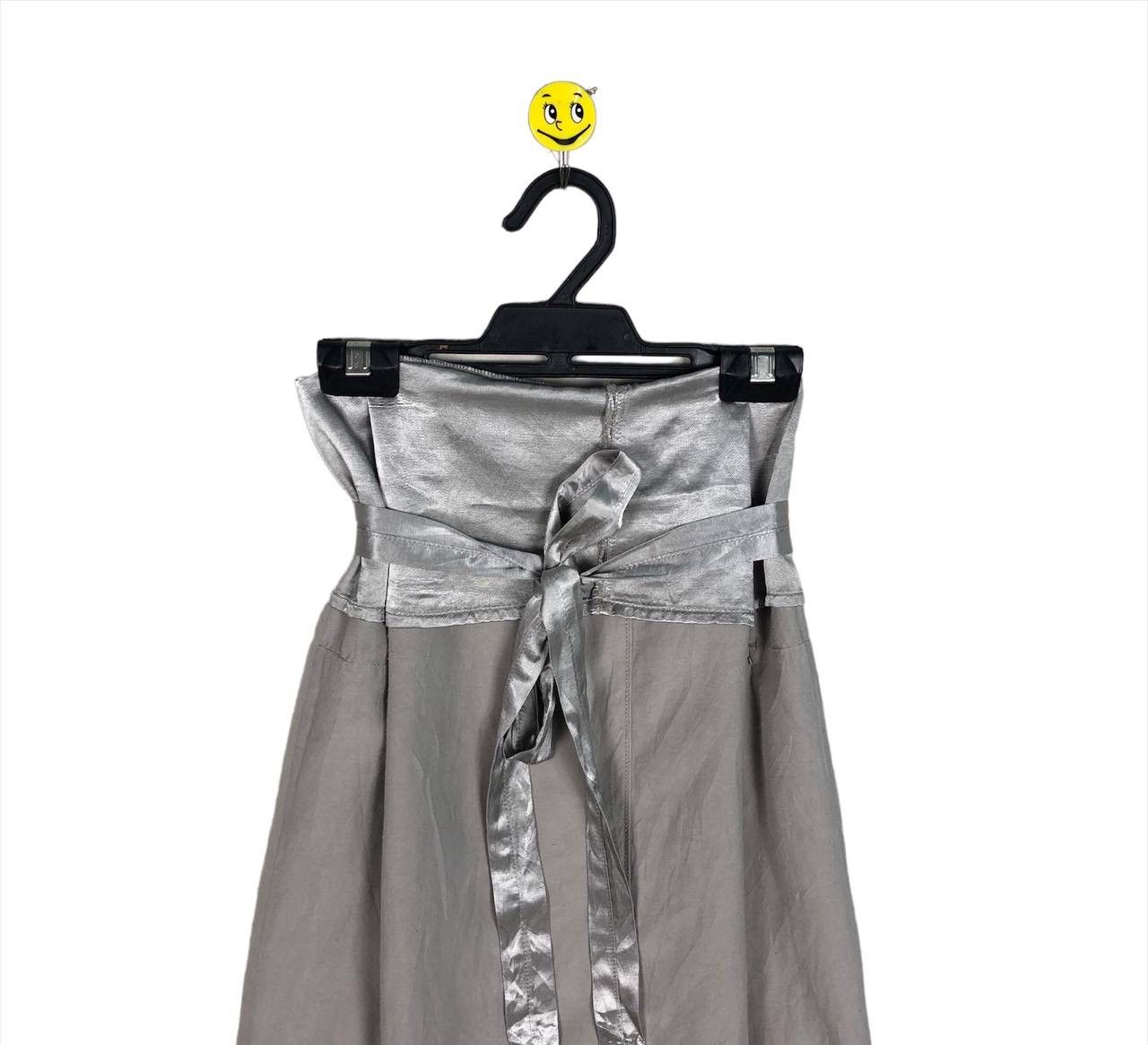 Maison Margiela MM6 Maison Margiela Satin Sleeve Tie Wrap Skirt Size 28" / US 6 / IT 42 - 2 Thumbnail