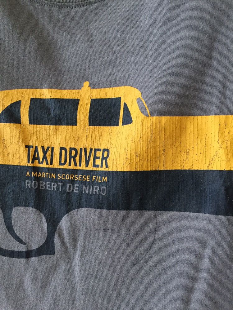 Warner Bros Taxi Driver Movie A Martin Scorsese Film Robert De Niro Tees Size US M / EU 48-50 / 2 - 6 Thumbnail