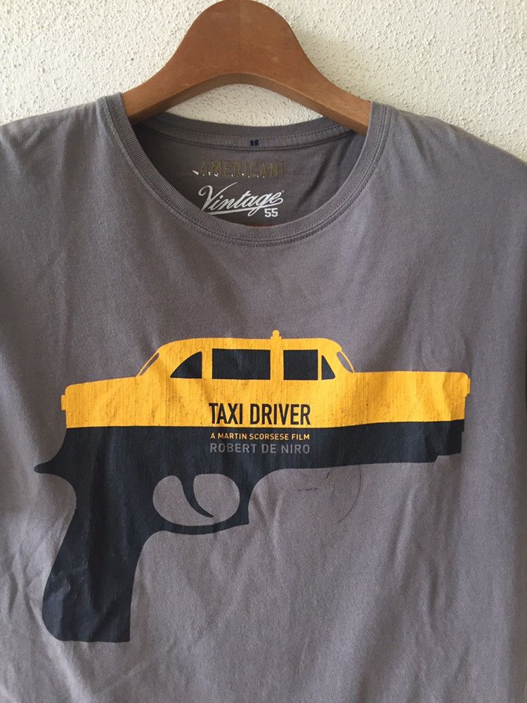 Warner Bros Taxi Driver Movie A Martin Scorsese Film Robert De Niro Tees Size US M / EU 48-50 / 2 - 4 Thumbnail