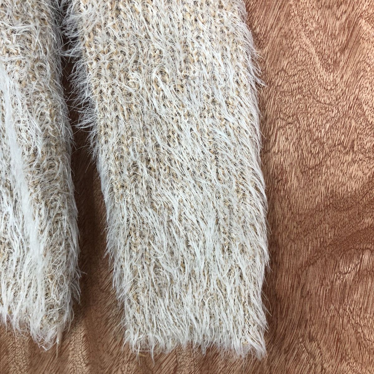 Other Plain Faux Fur Shag Shaggy Mohair Knit Sweater Size US M / EU 48-50 / 2 - 4 Thumbnail