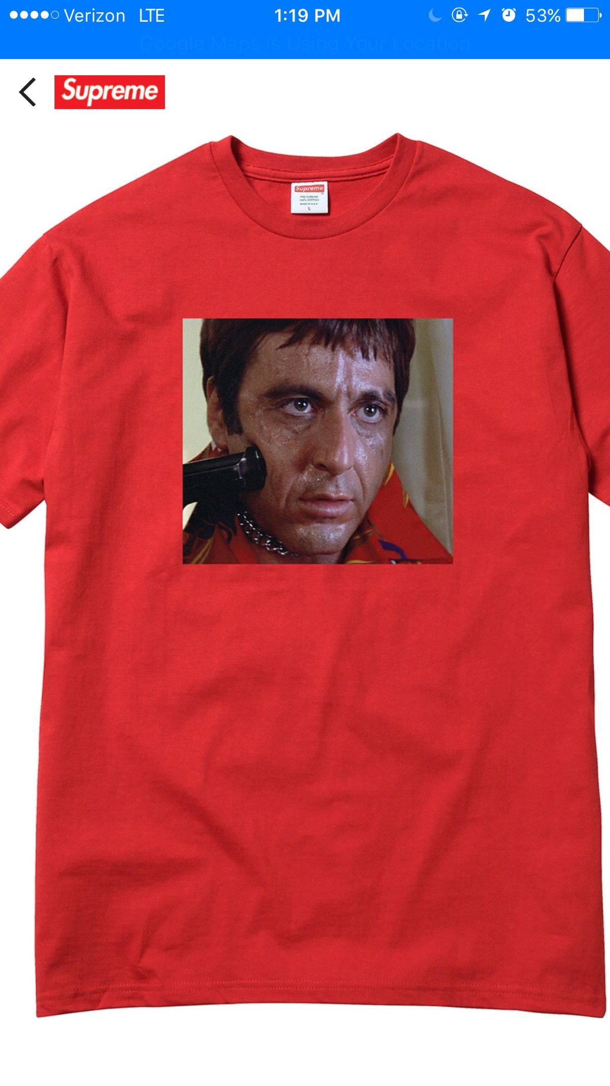 Scarface shower tee online