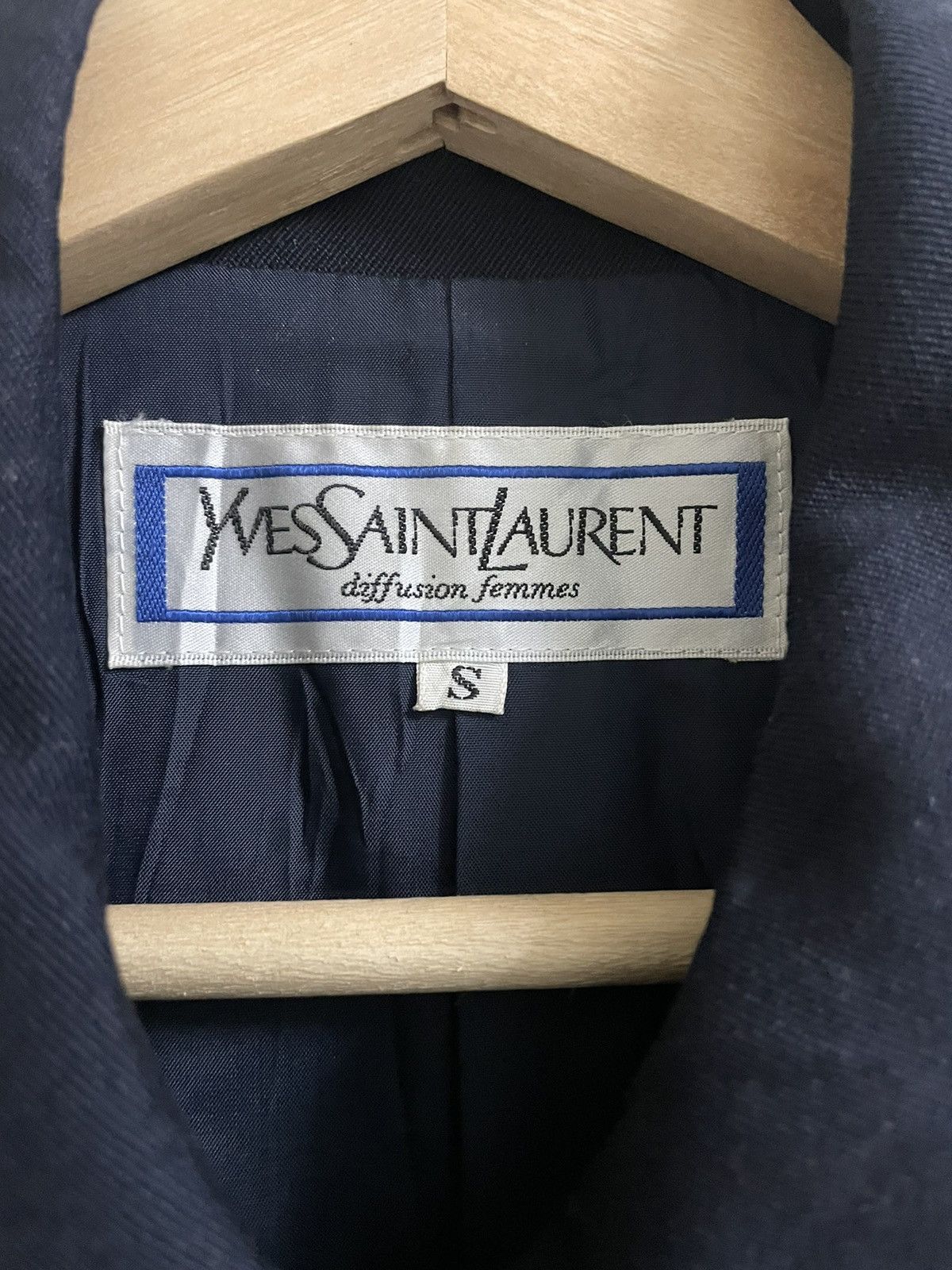 Yves Saint Laurent Designer Blazer Yves Saint Laurent Size 40S - 3 Thumbnail