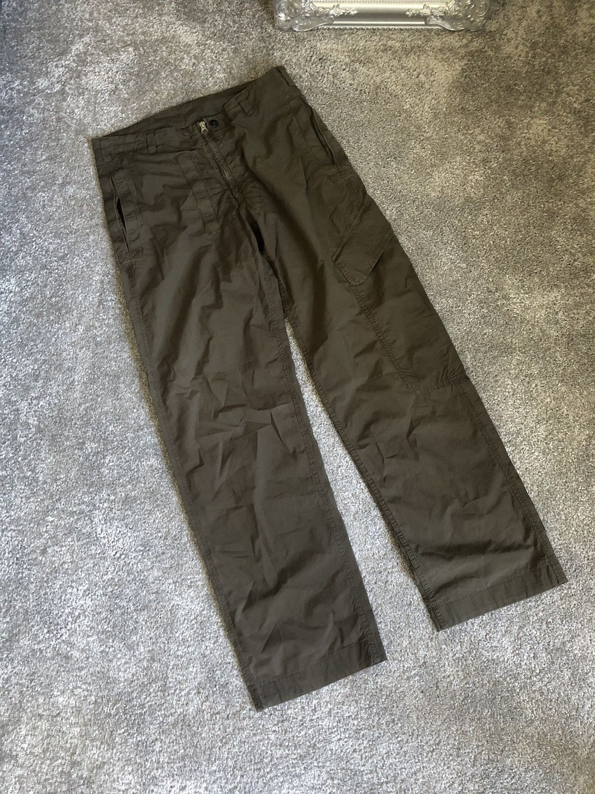 Vintage Stone Island light cargo pants