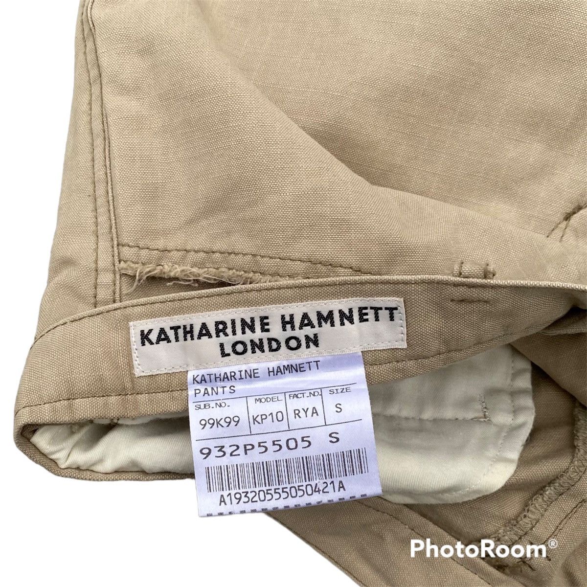 Japanese Brand × Katharine Hamnett London × Seditionaries Katharine Hamnett London Distressed Pants Size US 30 / EU 46 - 5 Thumbnail