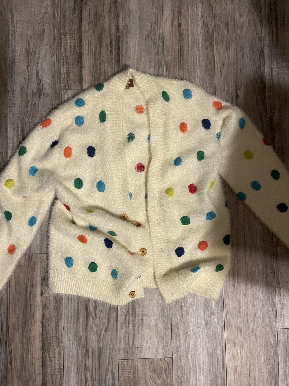 Golf Wang Golf wang polka dot cardigan | Grailed