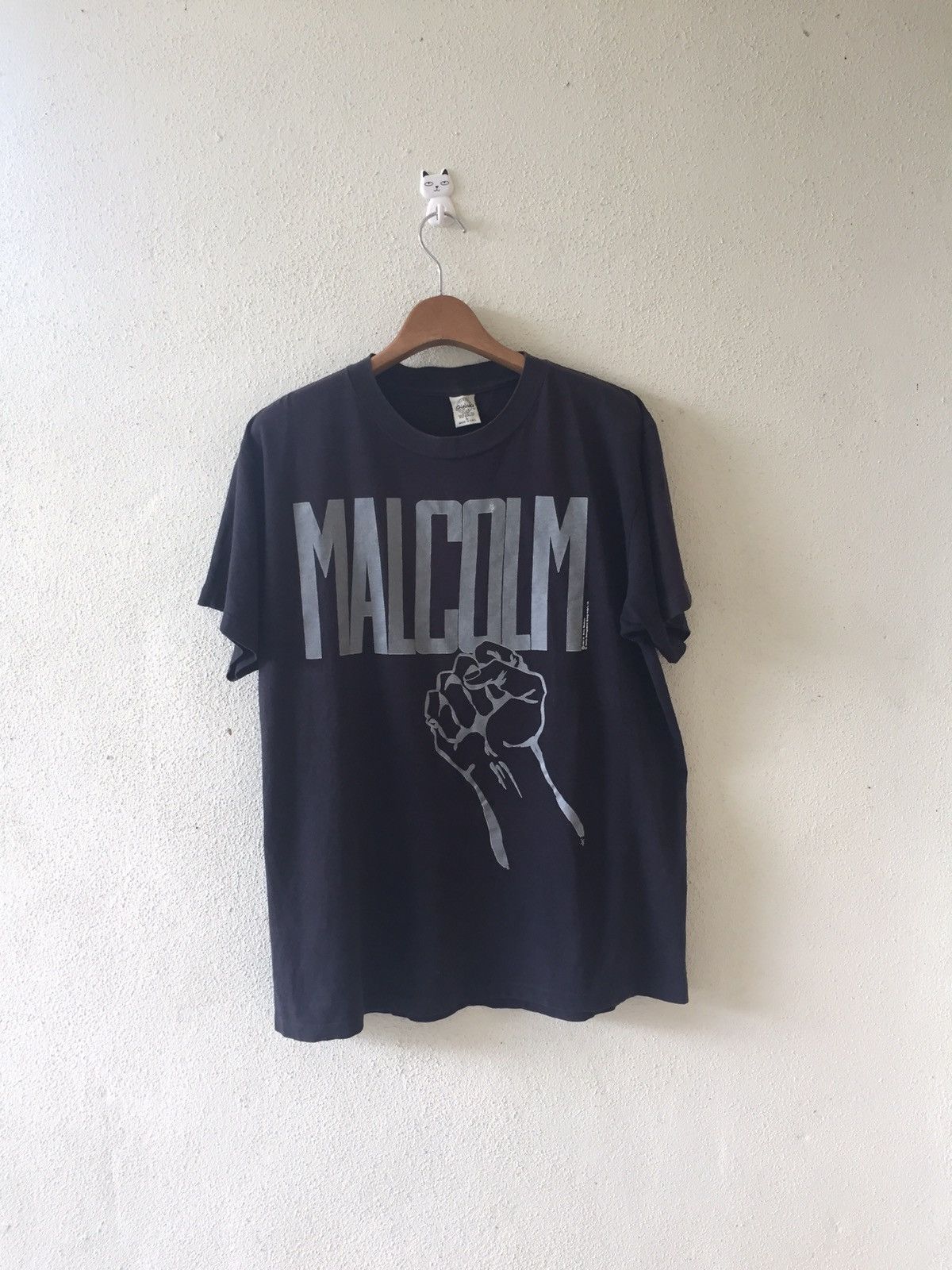 Vintage VINTAGE MALCOLM X 90s American minister Activist Rare Tees Size US L / EU 52-54 / 3 - 1 Thumbnail
