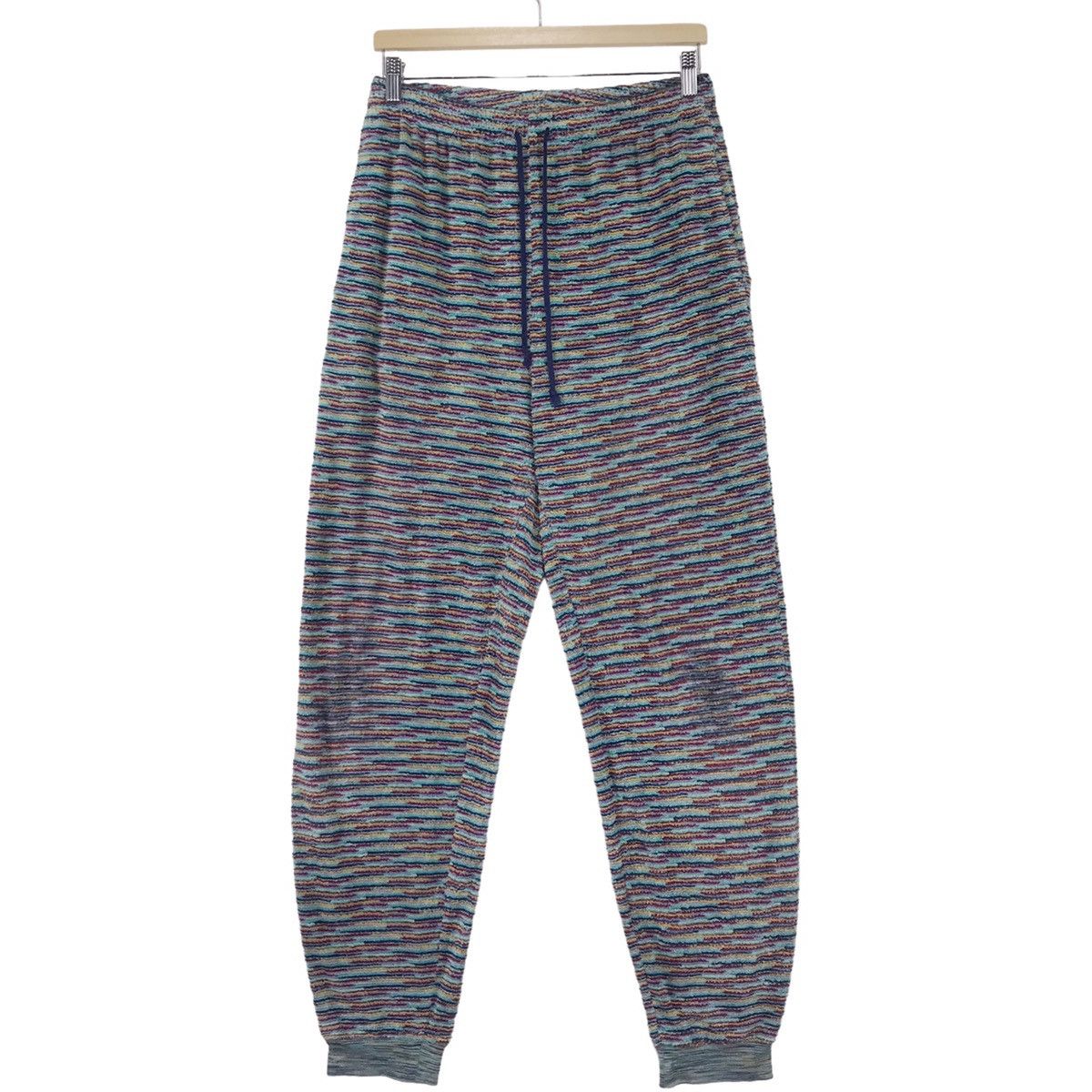 Missoni × Vintage 90’s Missoni Velour Pants Size US 30 / EU 46 - 1 Thumbnail