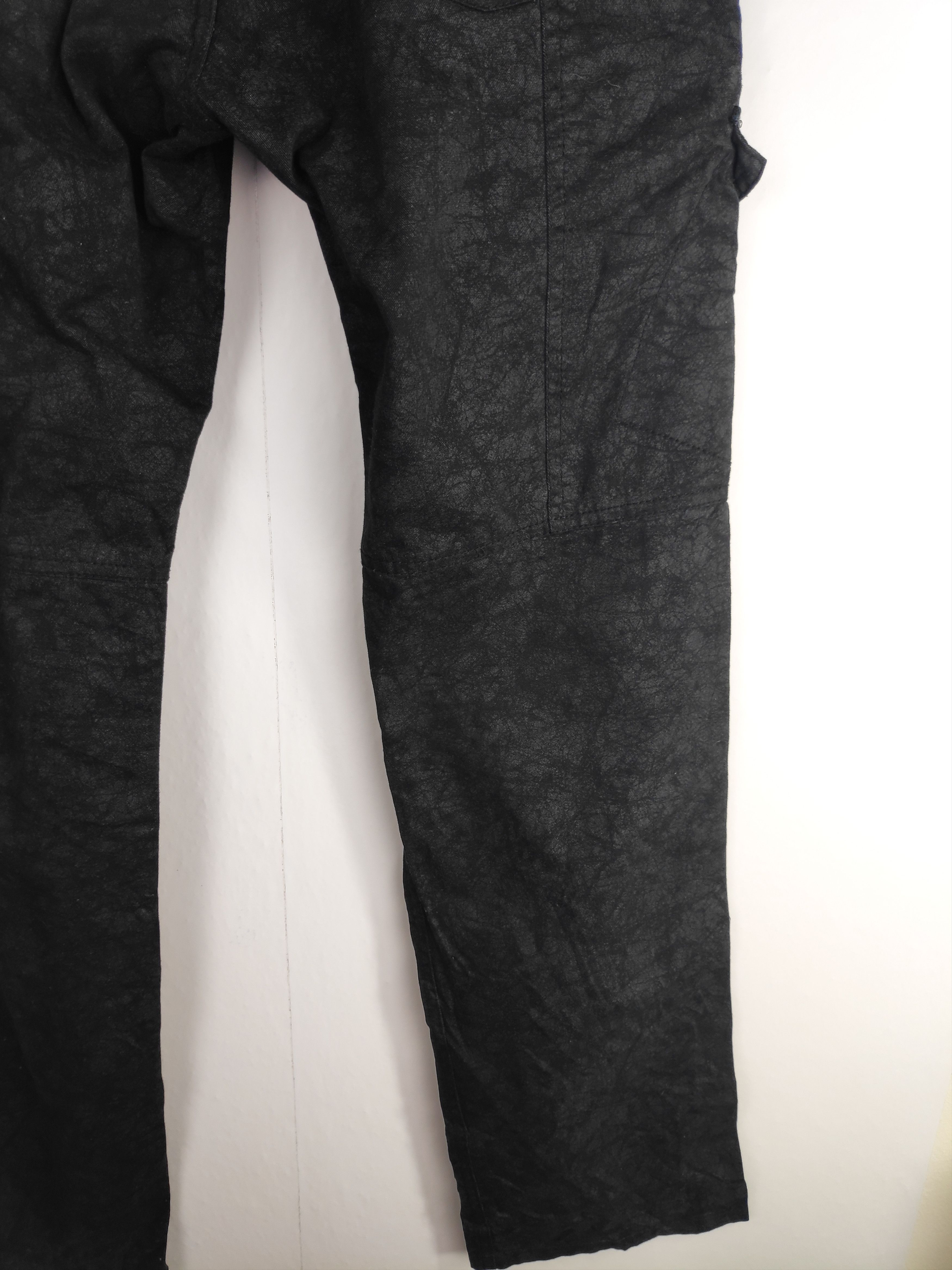 Designer × Japanese Brand Mossimo Jeans Zipper Punk Design Multi Pocket Black Cargo Size US 30 / EU 46 - 18 Thumbnail