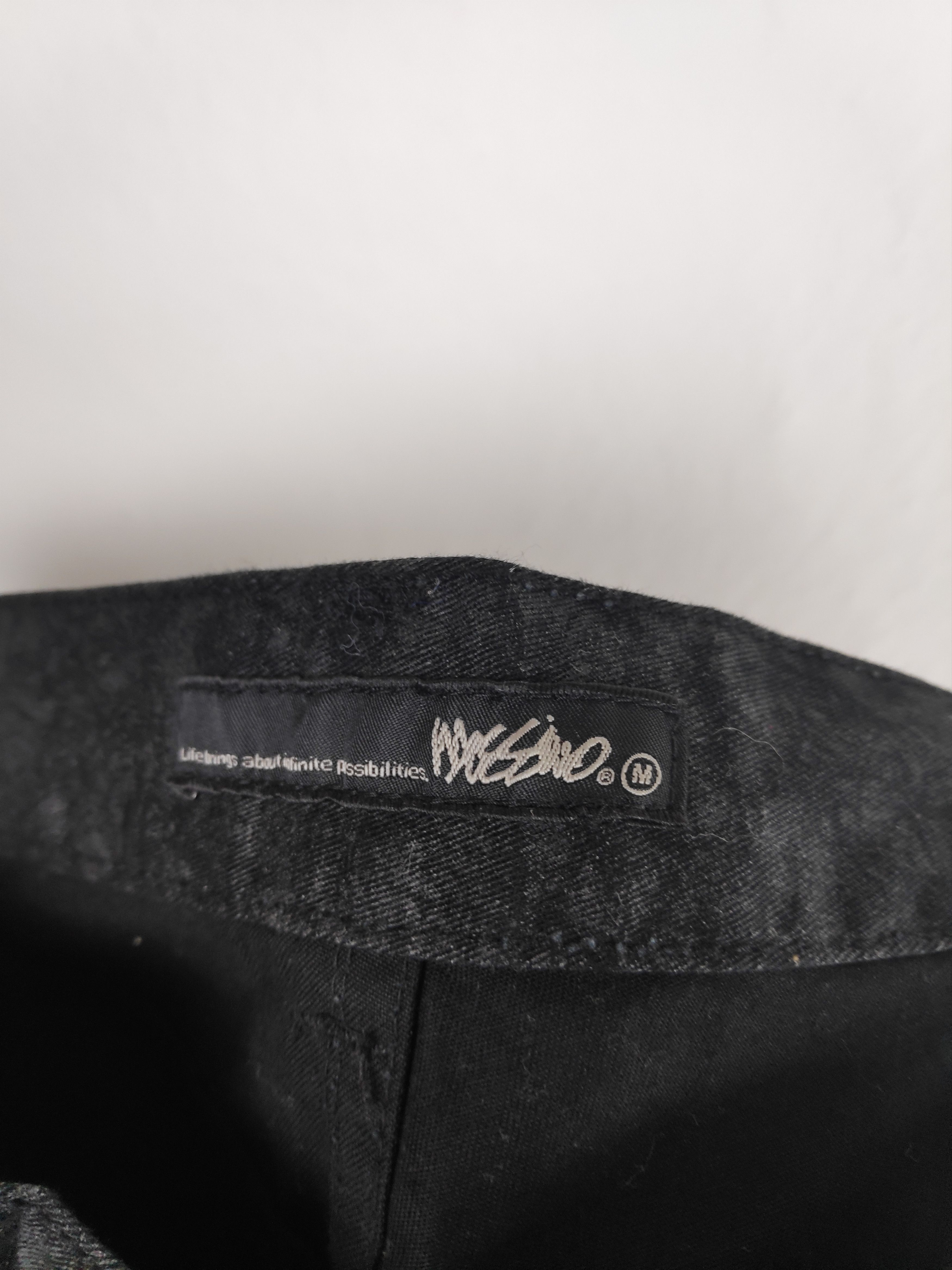 Designer × Japanese Brand Mossimo Jeans Zipper Punk Design Multi Pocket Black Cargo Size US 30 / EU 46 - 4 Thumbnail