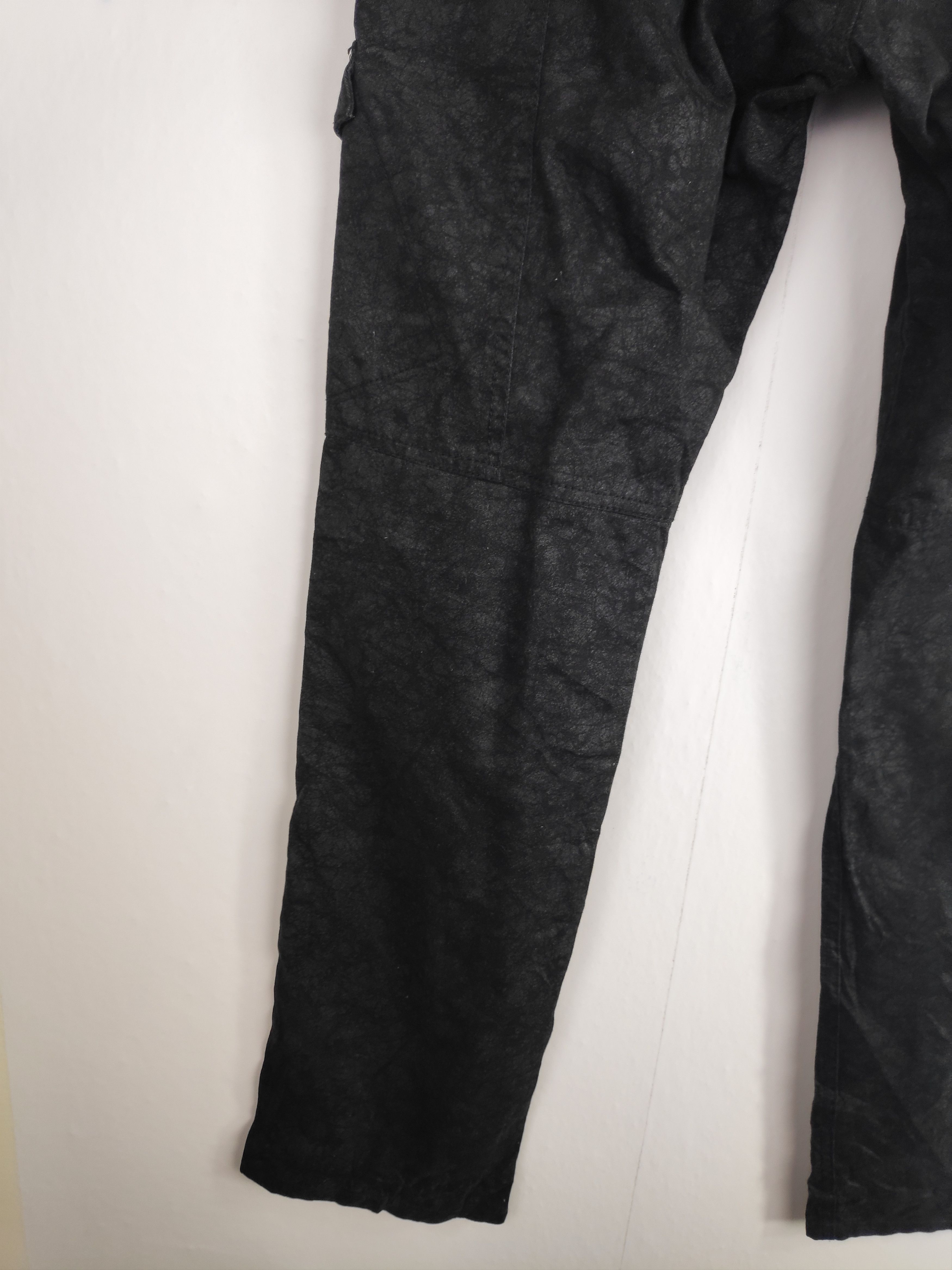 Designer × Japanese Brand Mossimo Jeans Zipper Punk Design Multi Pocket Black Cargo Size US 30 / EU 46 - 12 Thumbnail