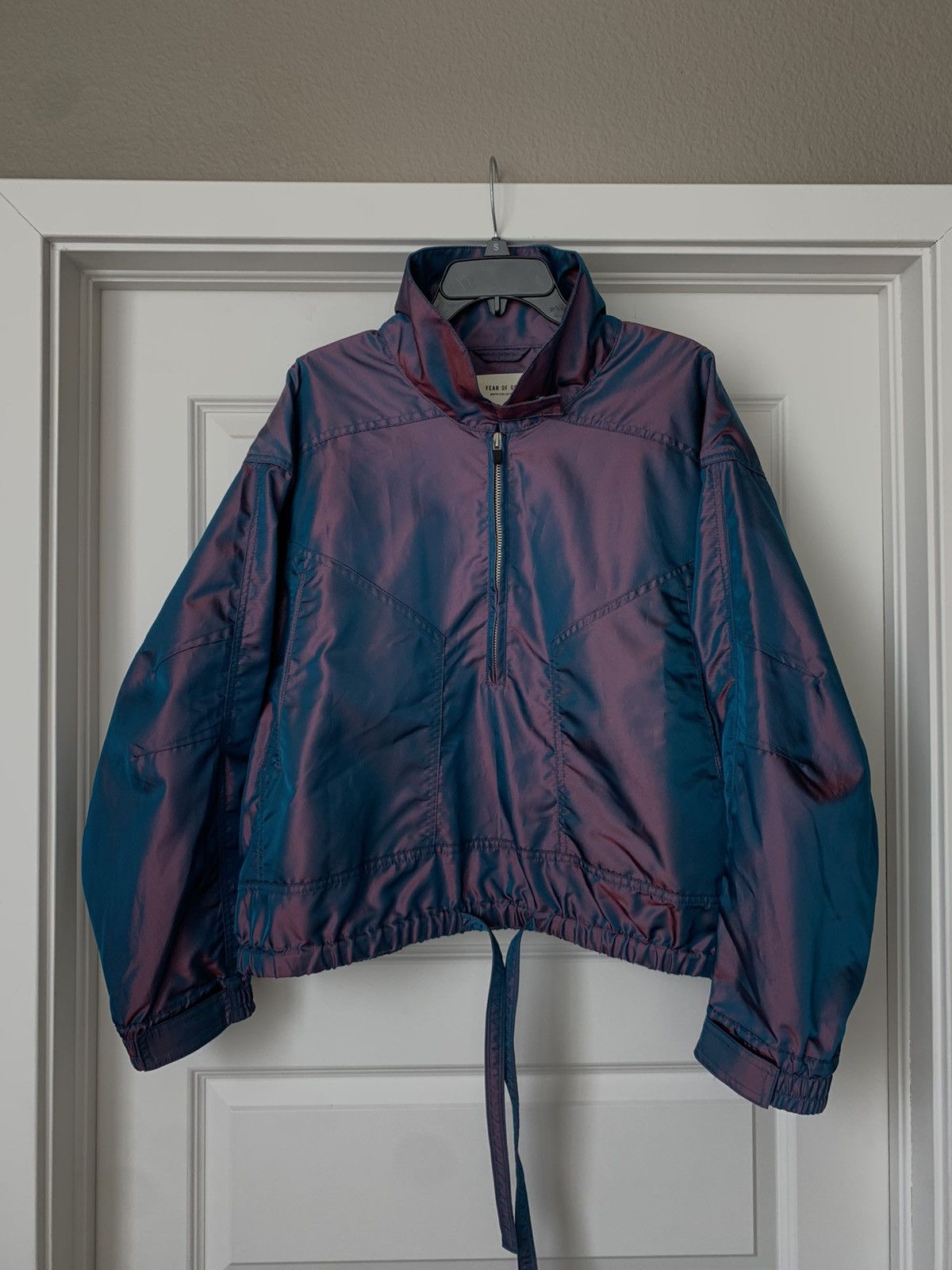 Fear of god iridescent track online jacket