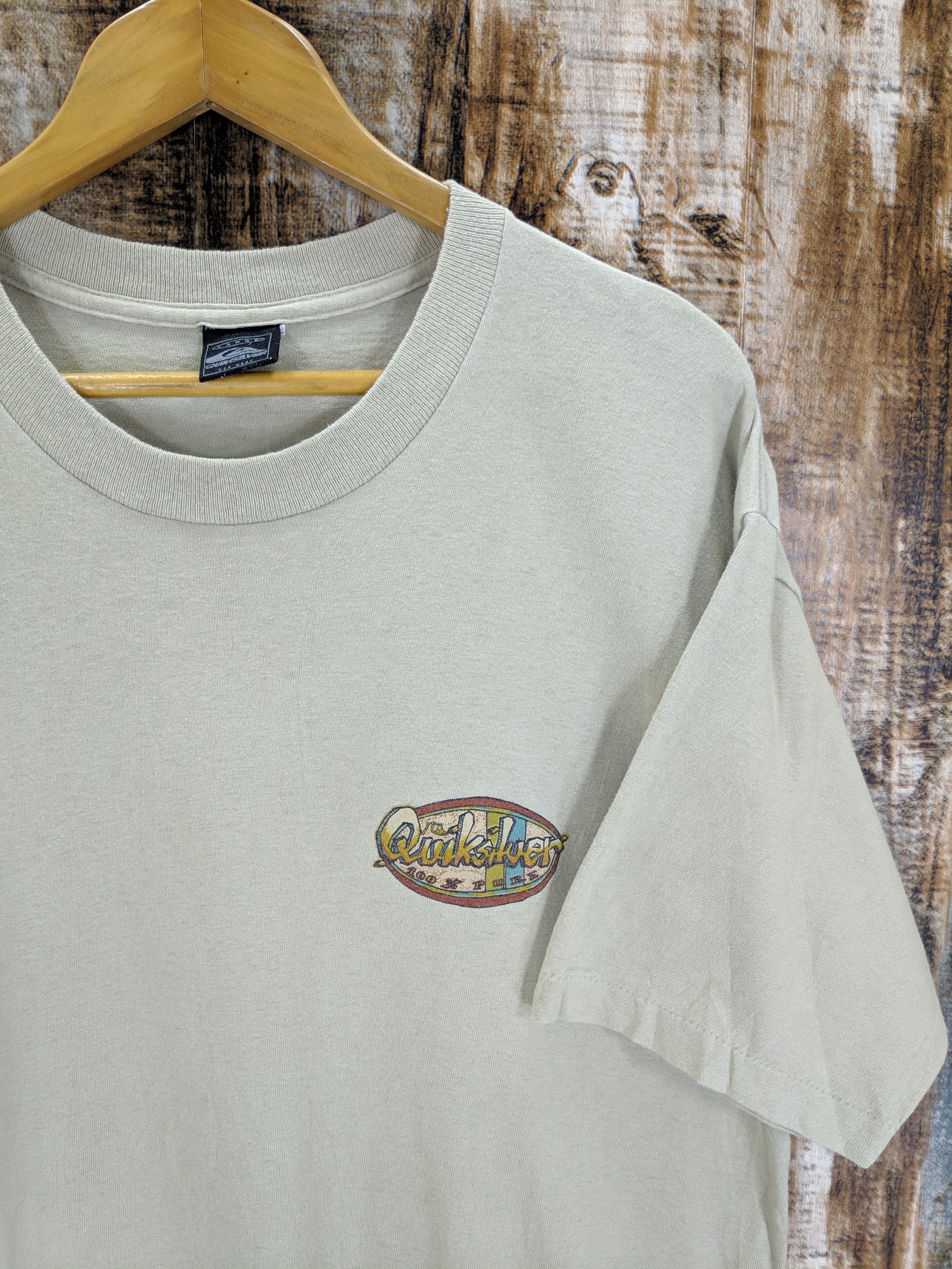 Quicksilver × Vintage Quicksilver Big Logo Spell Out Sweatshirt Surfing Style Size US L / EU 52-54 / 3 - 4 Thumbnail