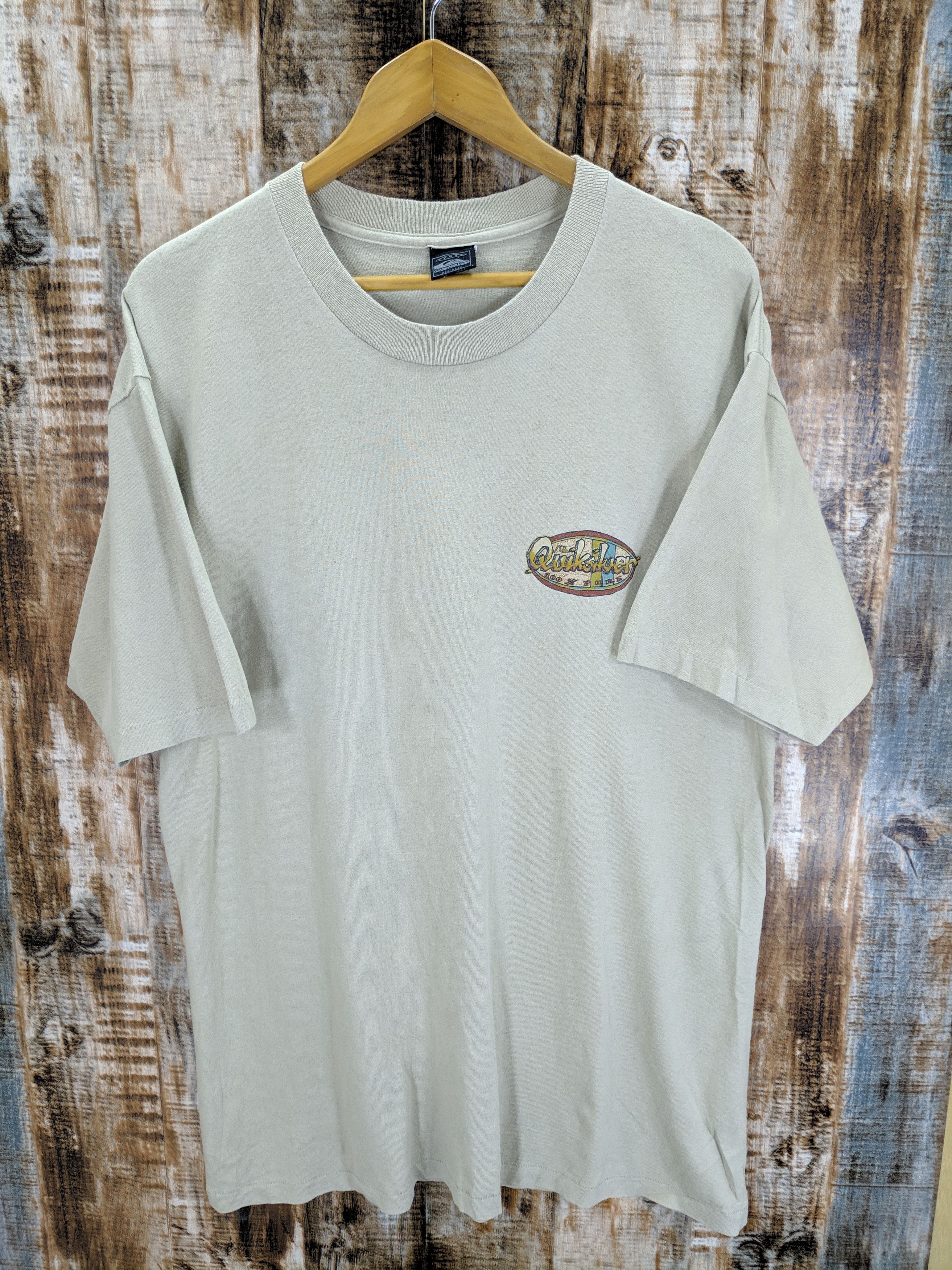 Quicksilver × Vintage Quicksilver Big Logo Spell Out Sweatshirt Surfing Style Size US L / EU 52-54 / 3 - 2 Thumbnail