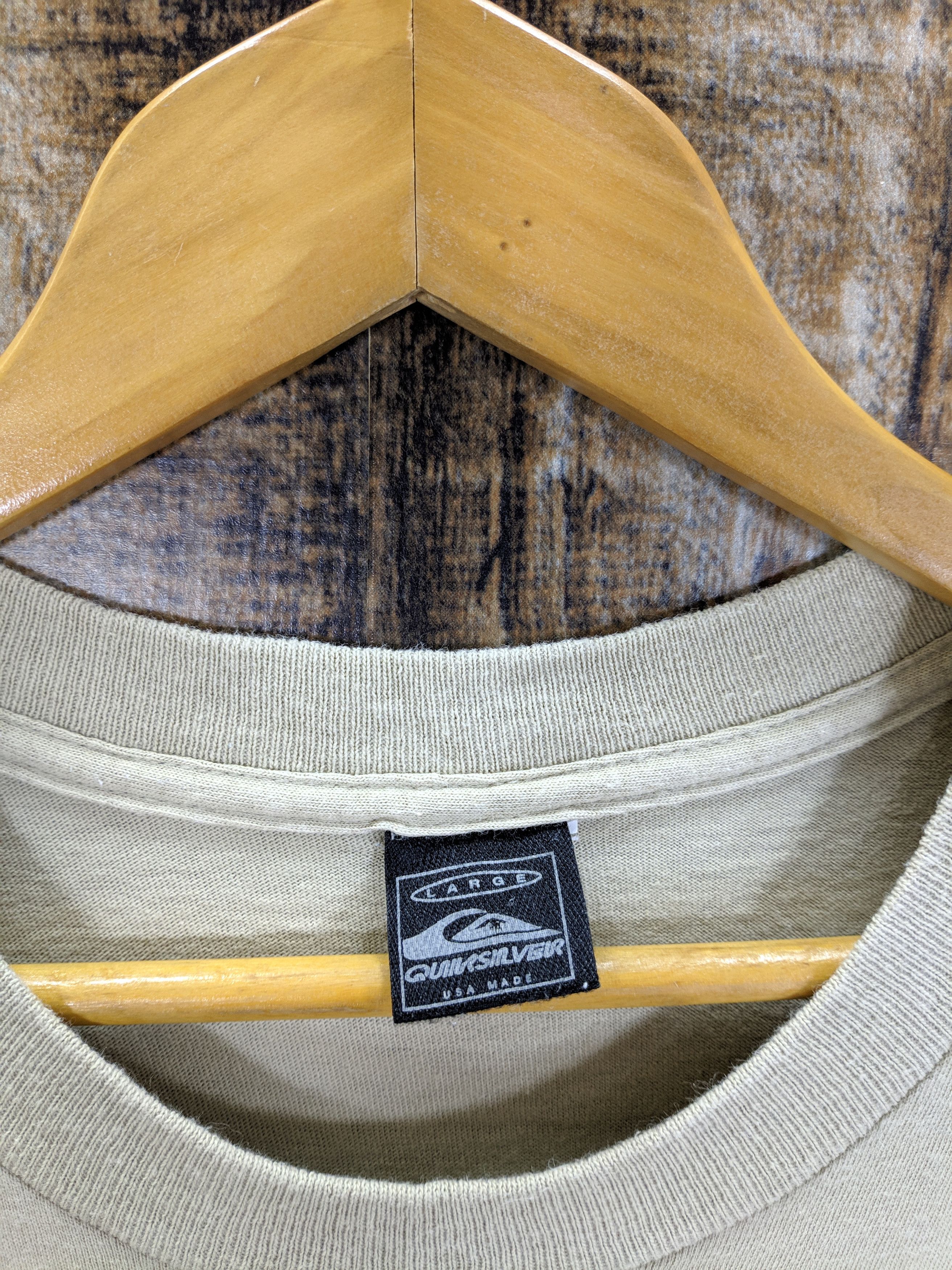 Quicksilver × Vintage Quicksilver Big Logo Spell Out Sweatshirt Surfing Style Size US L / EU 52-54 / 3 - 6 Thumbnail