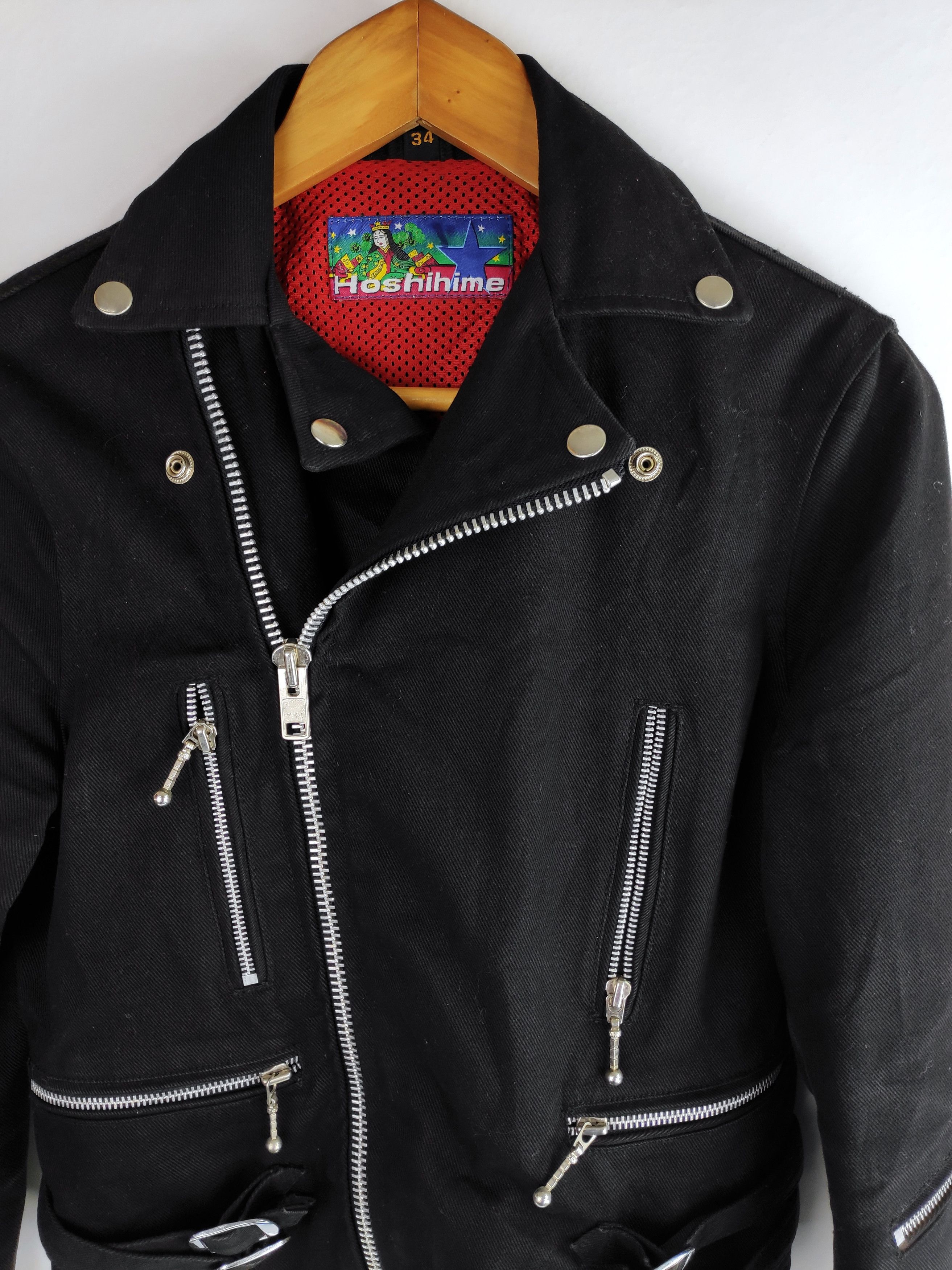 Hoshihime HOSHIHIME JAPAN Punk Zipper Chain Parachute Bondage Jacket Size US S / EU 44-46 / 1 - 4 Thumbnail
