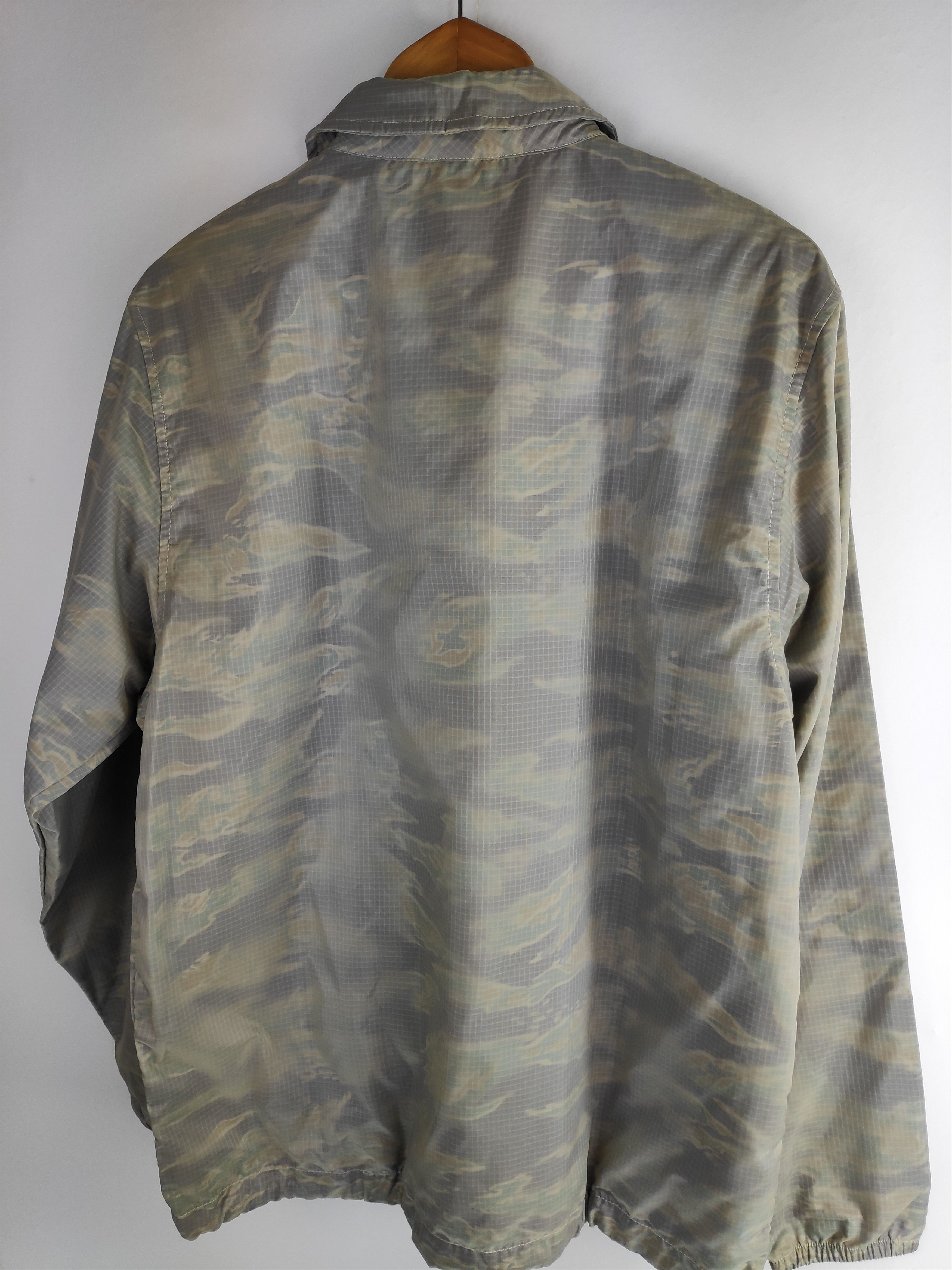 Stussy Stussy Coach Stussy Tiger Stripes jacket Snap Button USA Size US M / EU 48-50 / 2 - 7 Thumbnail