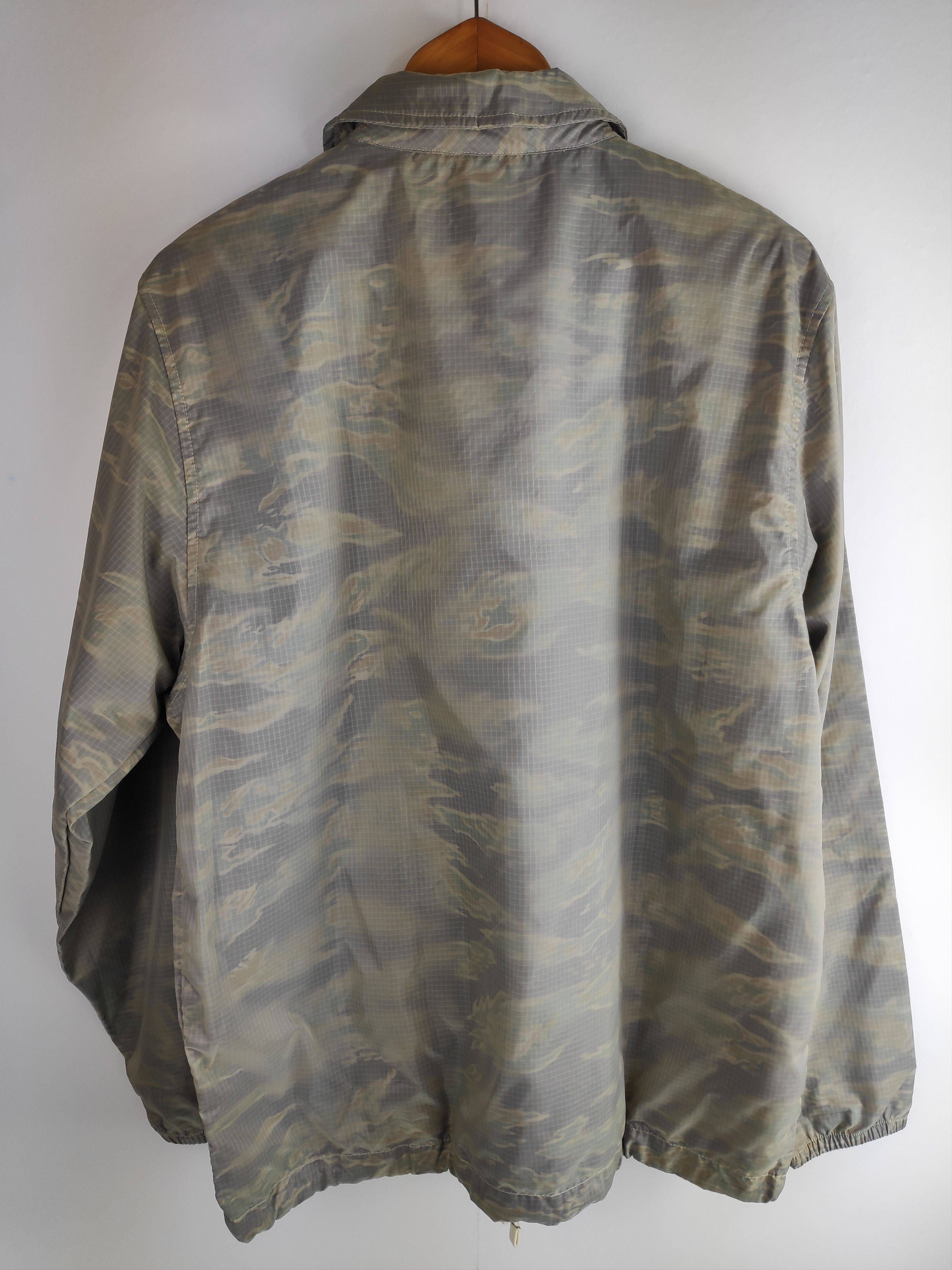 Stussy Stussy Coach Stussy Tiger Stripes jacket Snap Button USA Size US M / EU 48-50 / 2 - 8 Thumbnail