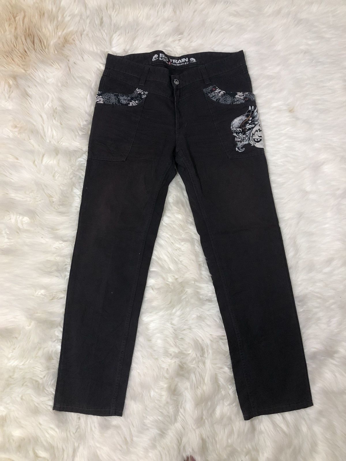 Big Train Japanese brand embroidery denim