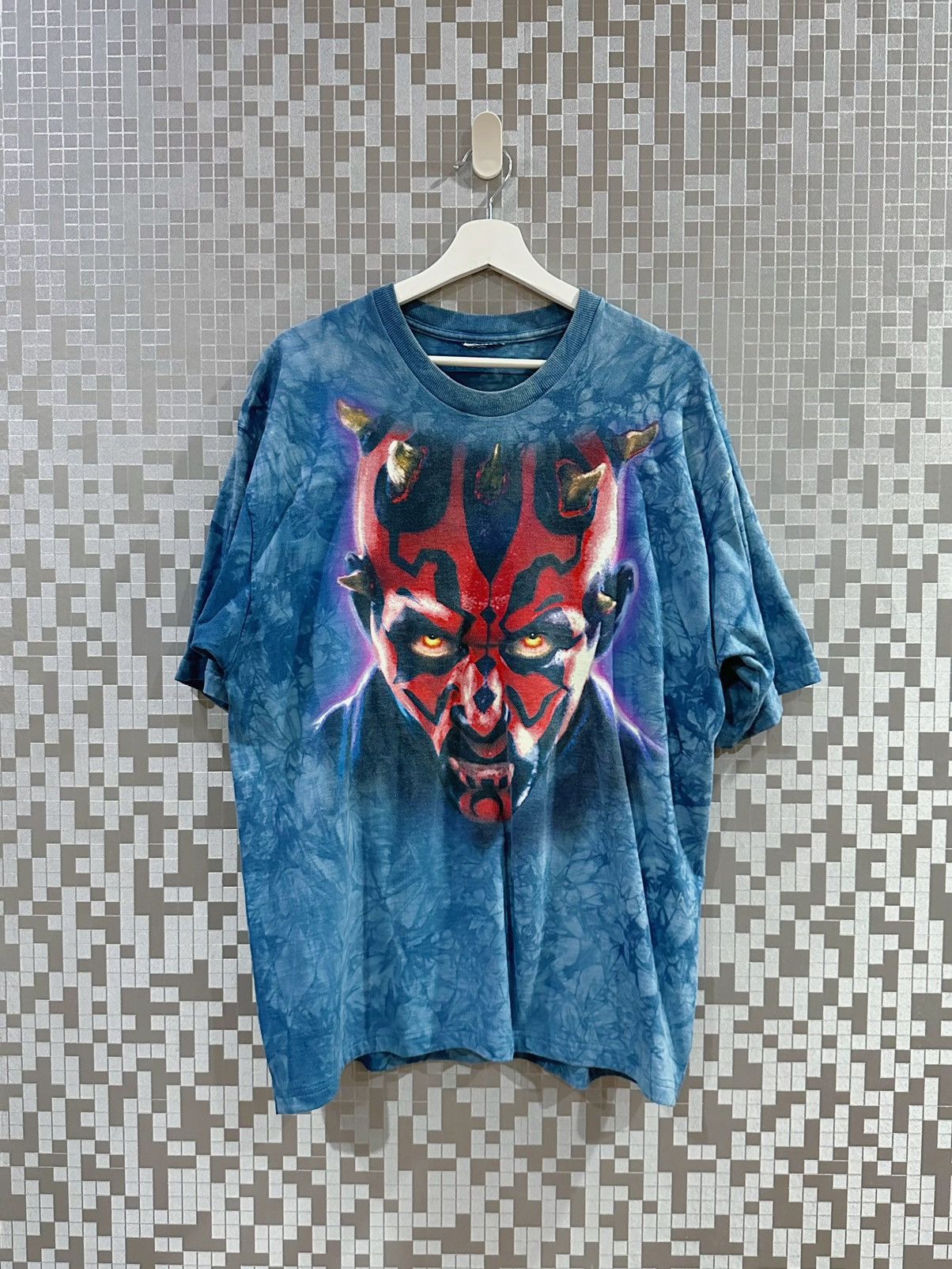 Movie × Star Wars × Vintage VINTAGE DARTH MAUL STARWARS MOVIE TEE 