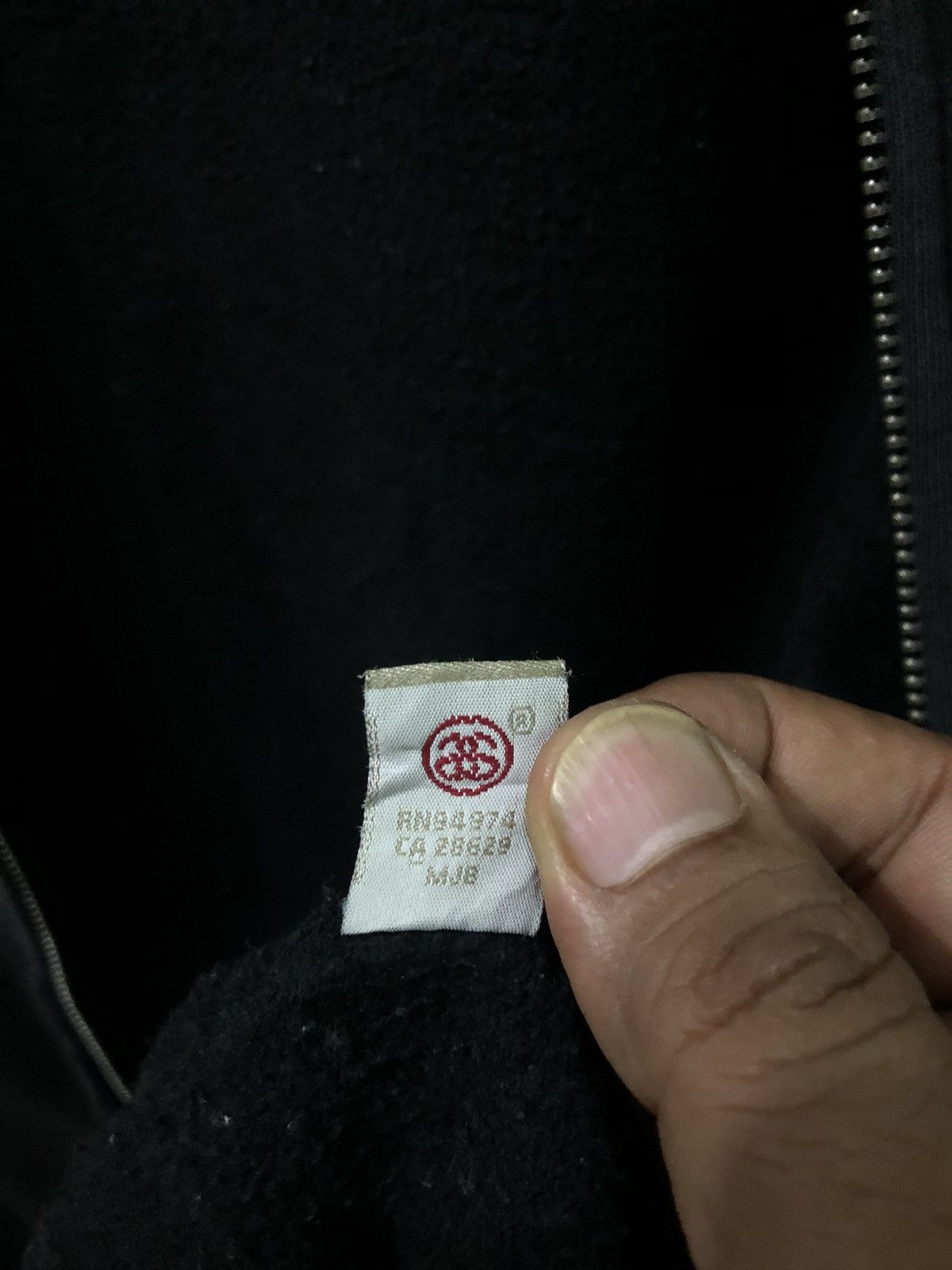 Stussy Stussy Big Logo Distressed Hoodie Size US XL / EU 56 / 4 - 12 Thumbnail