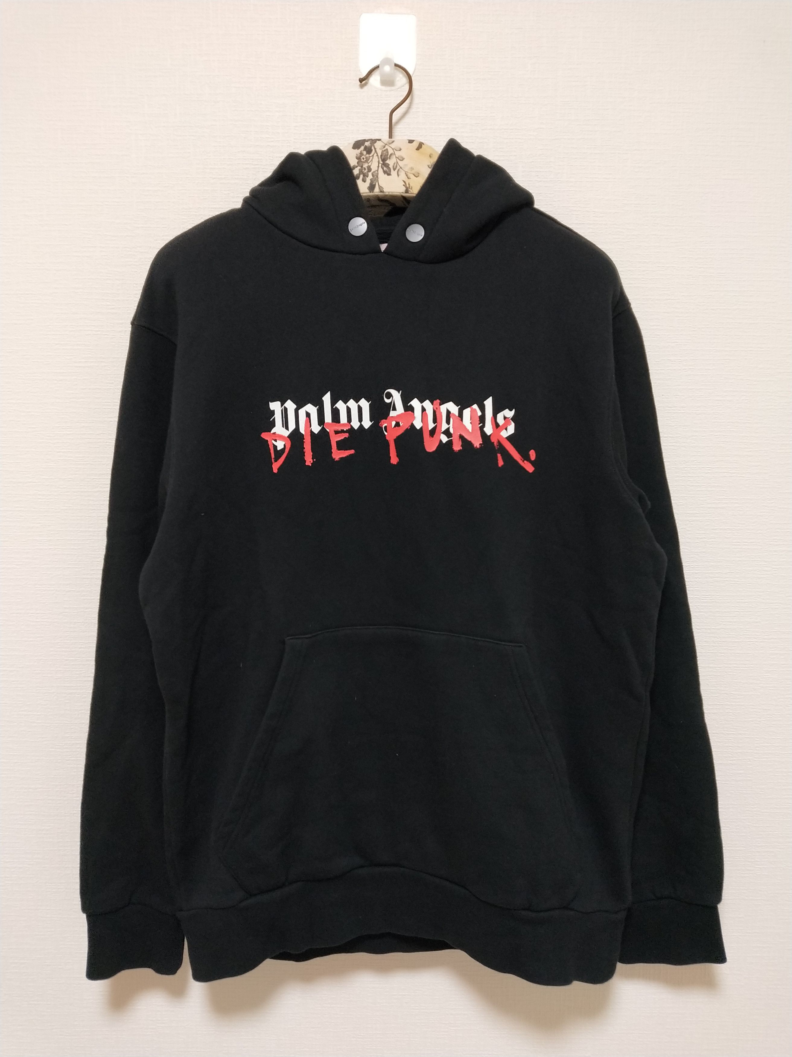 Palm angels die punk hoodie sale