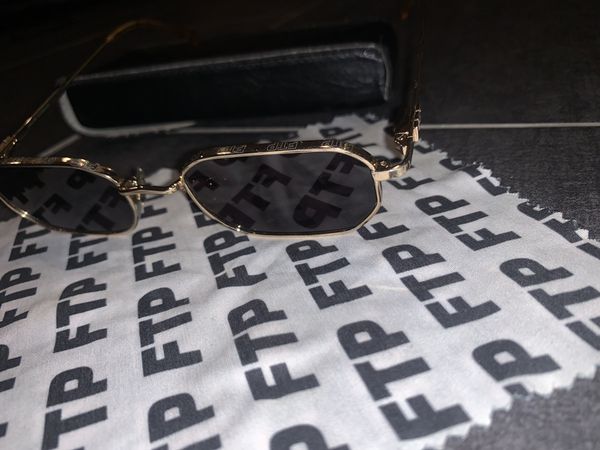 Crap Eyewear FTP x Crap Eyewear Wire Sunglass | Grailed