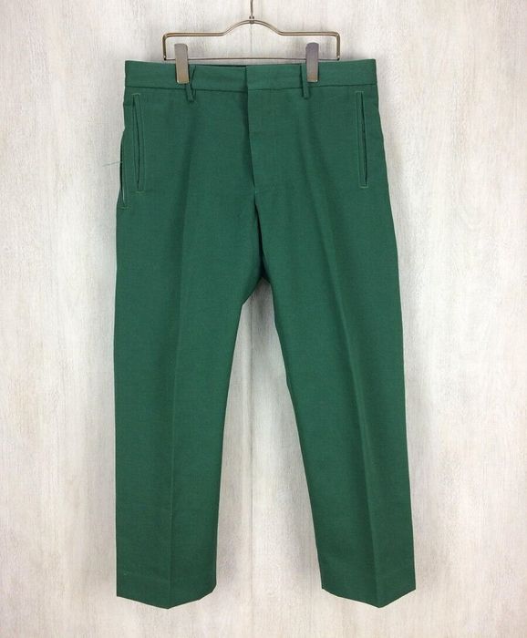 Acne Studios ACNE STUDIOS Rylan H Twill PSS15 Pants Green Trousers ...