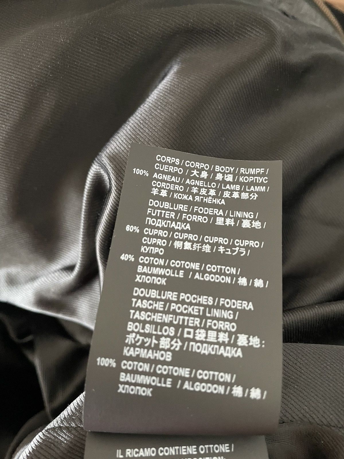 Saint Laurent Paris $5k Value Brand New Super Runway Lambskin Leather Jacket Size US L / EU 52-54 / 3 - 8 Thumbnail