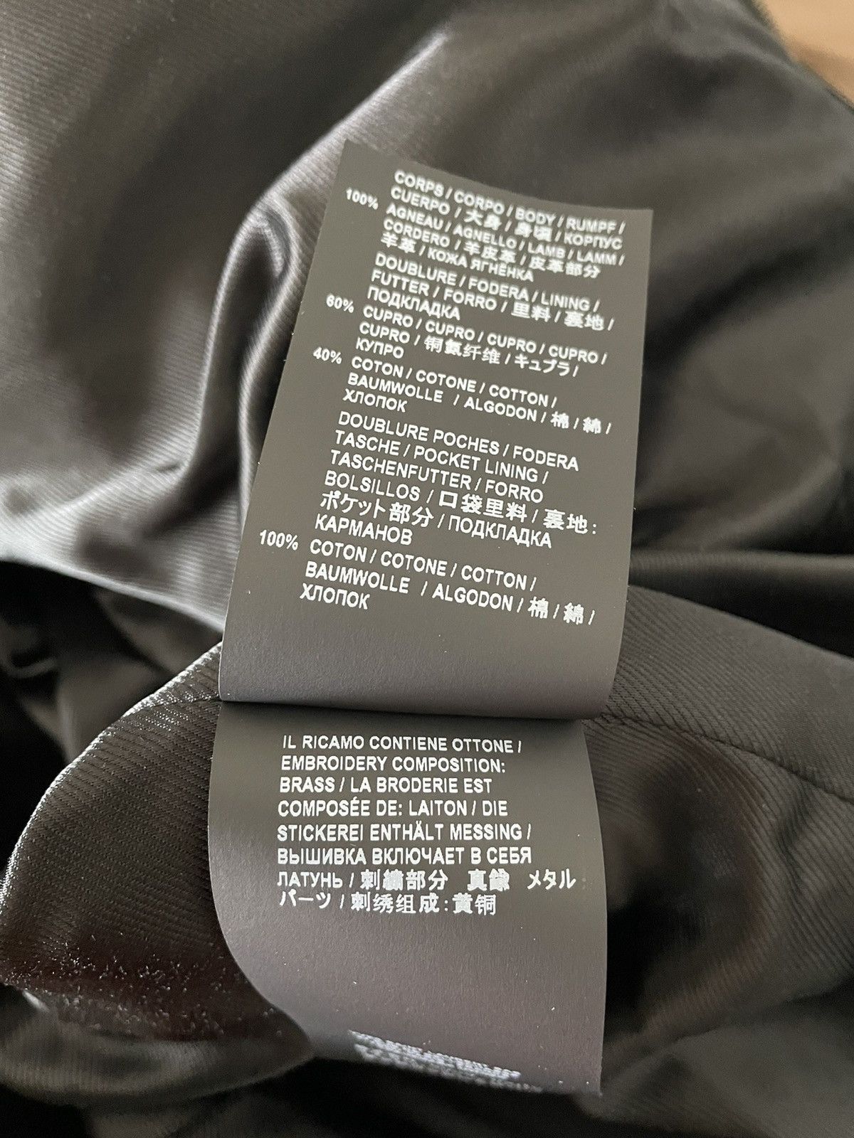 Saint Laurent Paris $5k Value Brand New Super Runway Lambskin Leather Jacket Size US L / EU 52-54 / 3 - 7 Thumbnail