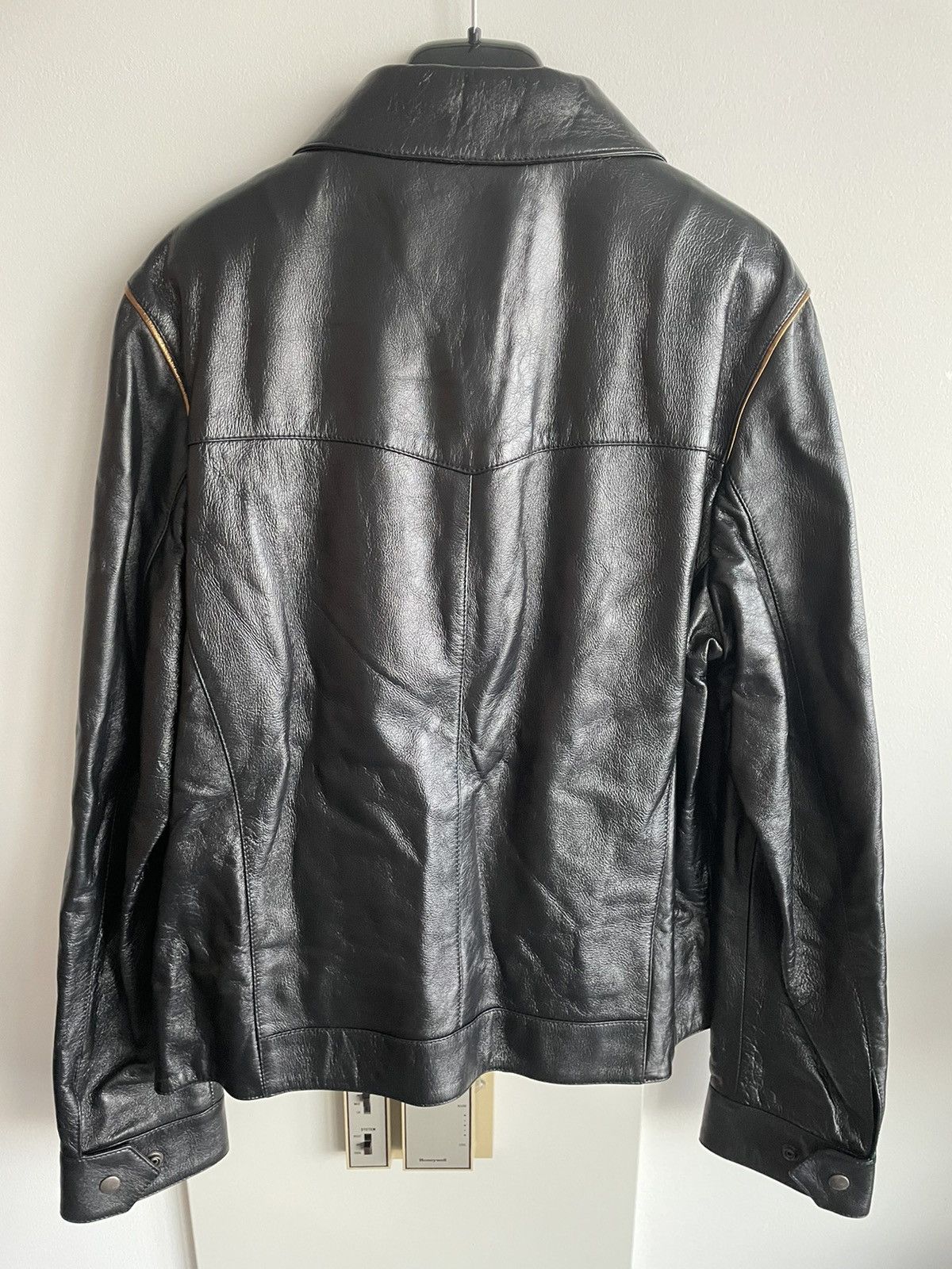Saint Laurent Paris $5k Value Brand New Super Runway Lambskin Leather Jacket Size US L / EU 52-54 / 3 - 22 Thumbnail