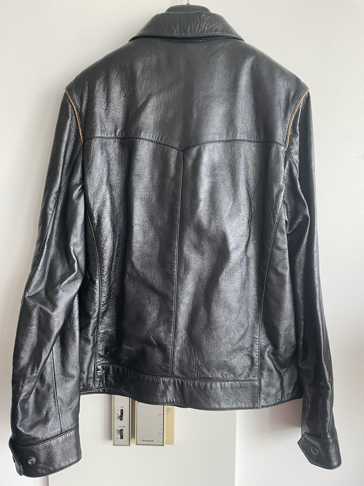 Saint Laurent Paris $5k Value Brand New Super Runway Lambskin Leather Jacket Size US L / EU 52-54 / 3 - 16 Thumbnail