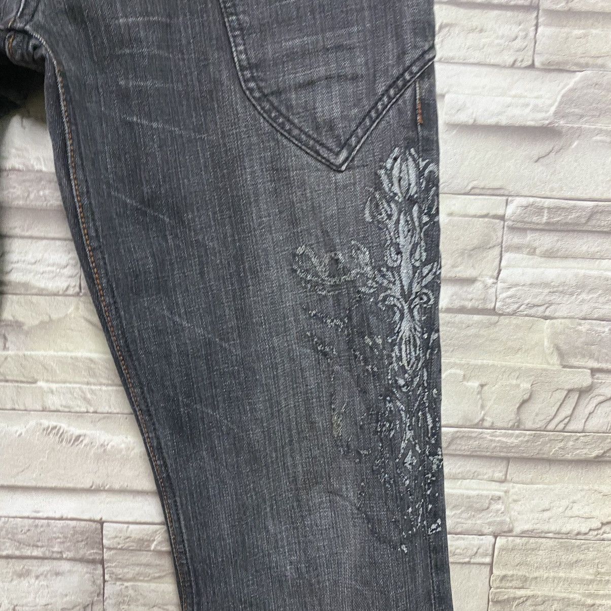 Nicole Club Nicole Club For Men Denim Flare Jeans Size US 31 - 8 Thumbnail